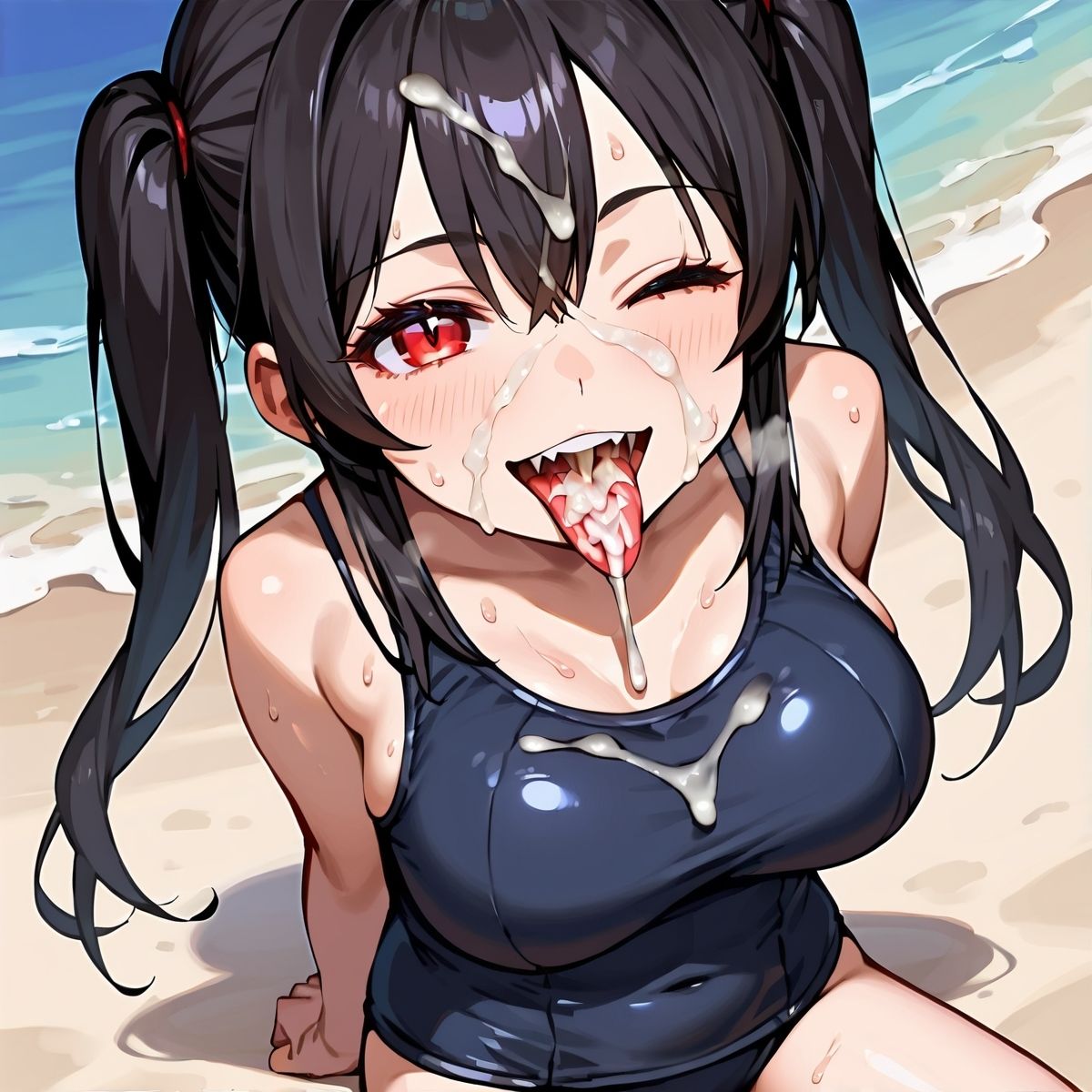 真夏の君と、ビーチサイド。10 - サンプル画像 6