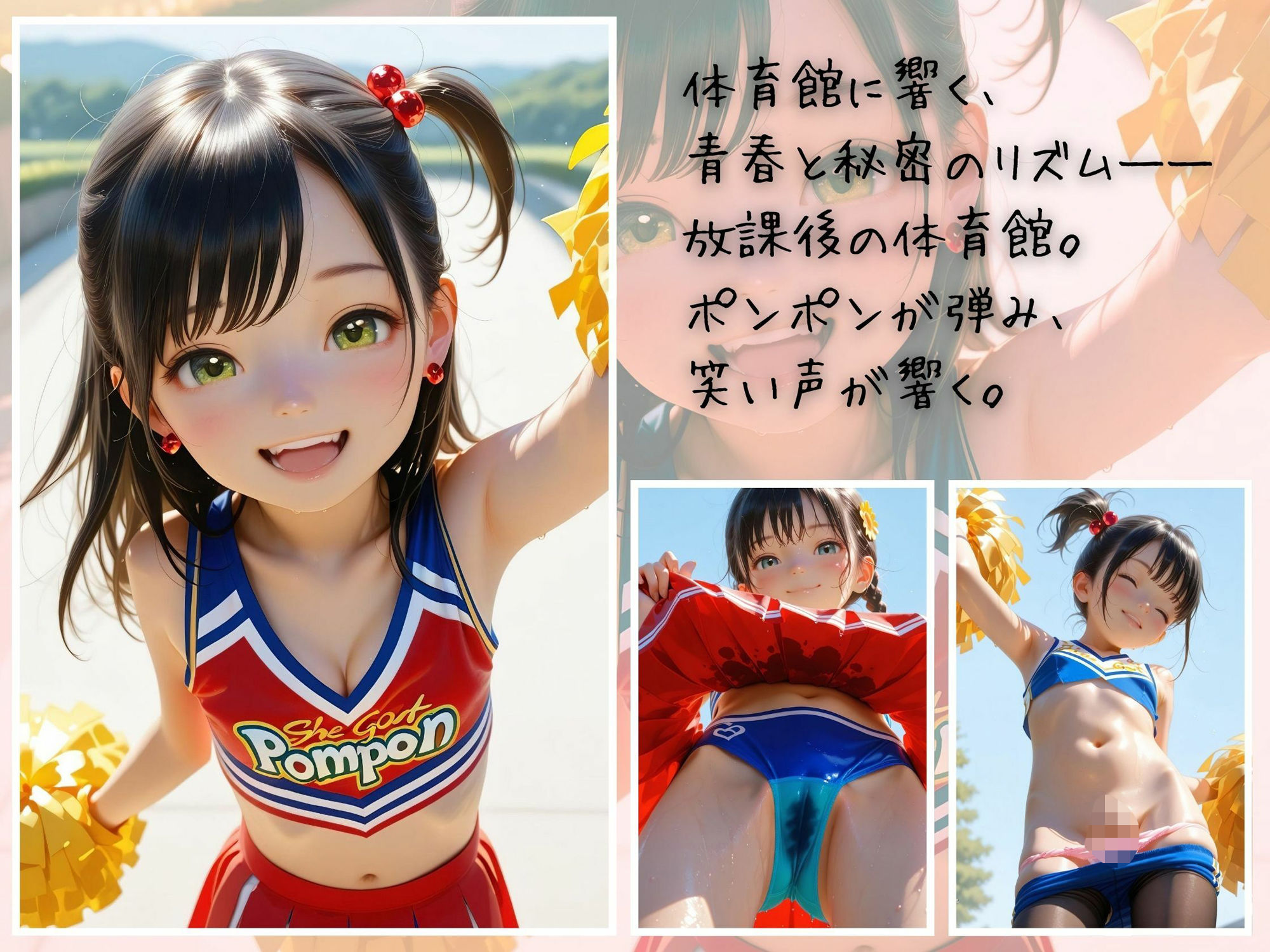 放課後リアル＃09〜誰も知らないチアガールの素顔〜 - サンプル画像 1