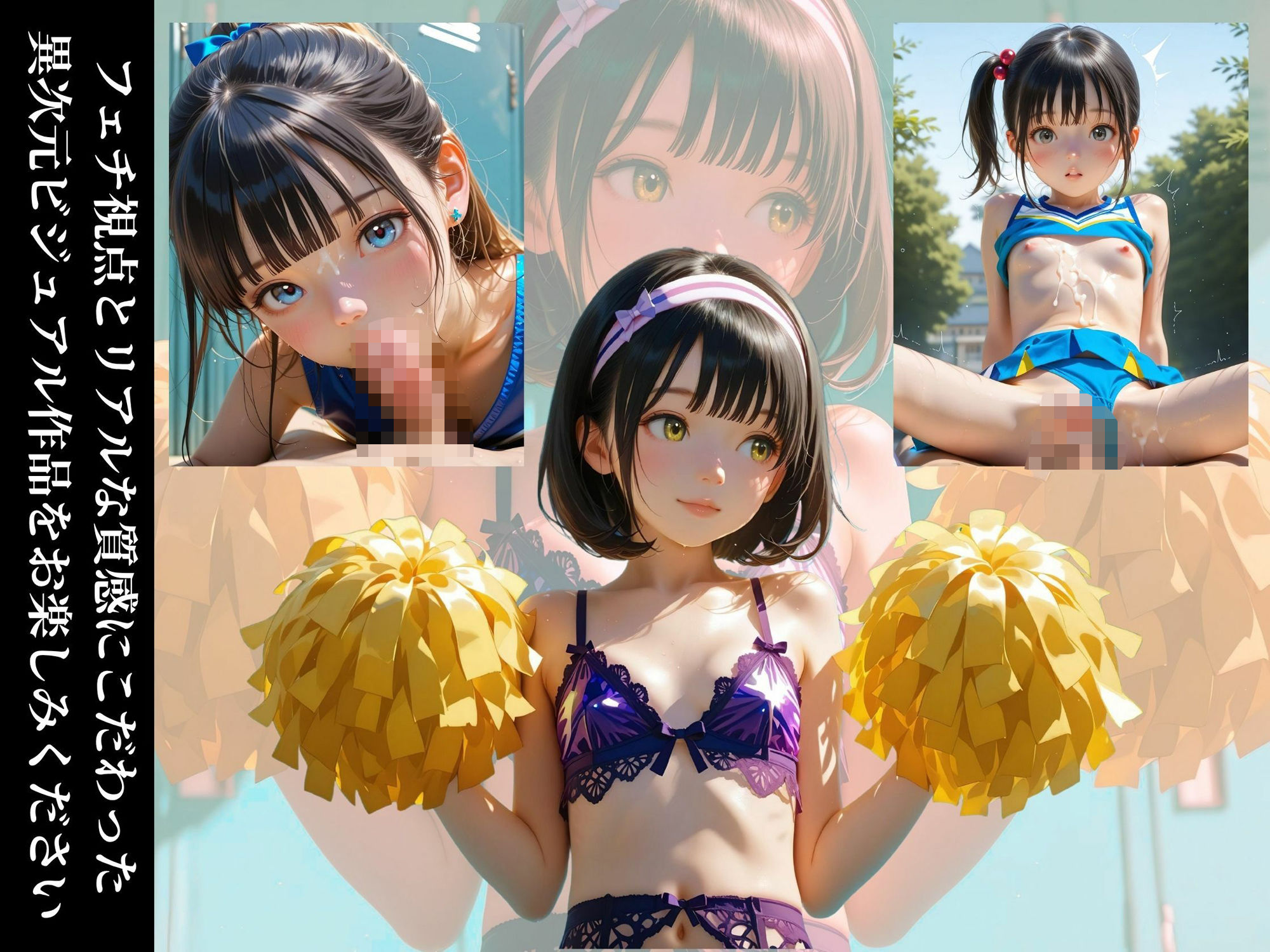 放課後リアル＃09〜誰も知らないチアガールの素顔〜 - サンプル画像 4