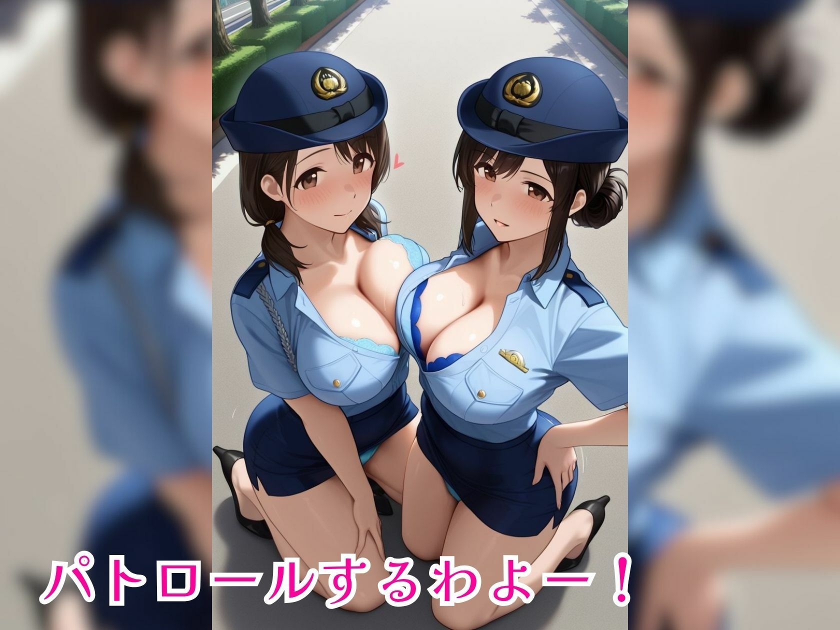 沈黙の警察署 〜婦警支配計画〜【縦長500枚】 - サンプル画像 3