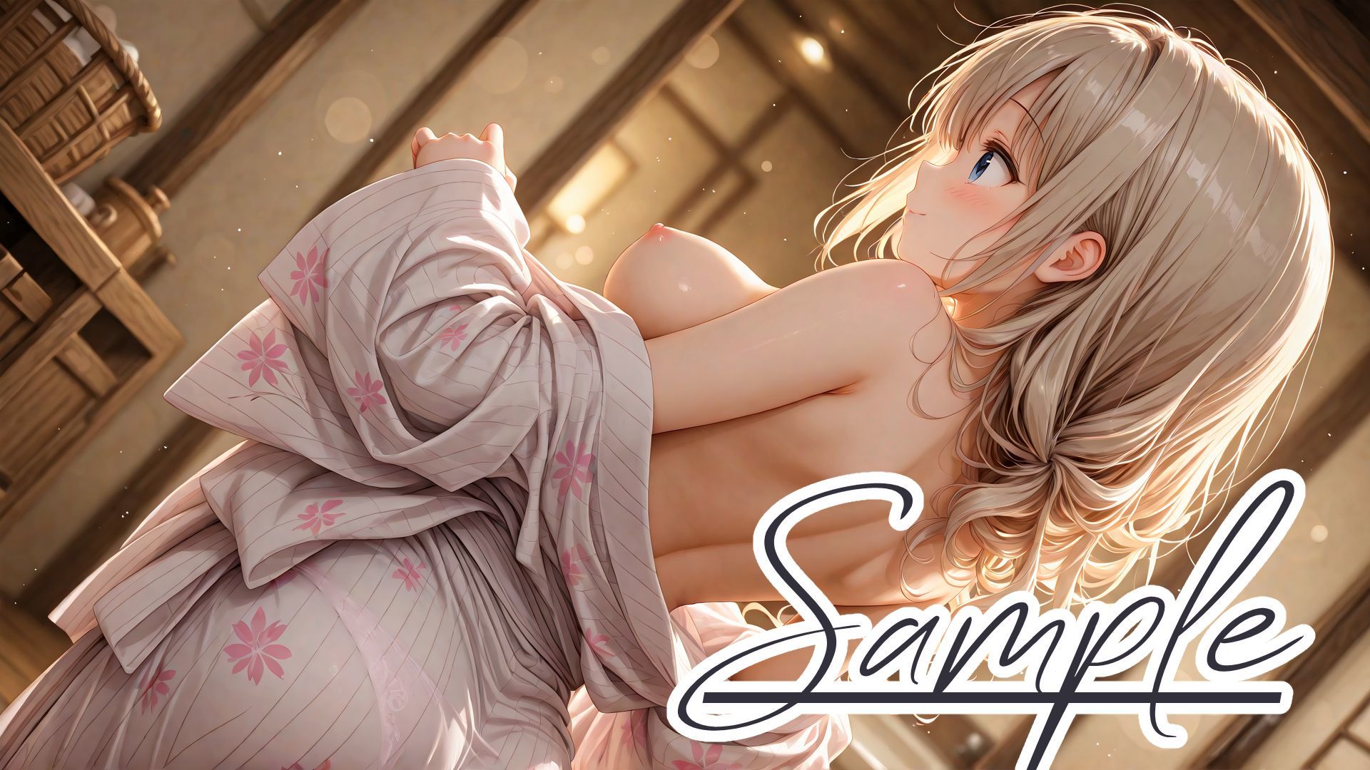 ひとりでまったり ぽかぽか露天風呂 - サンプル画像 1