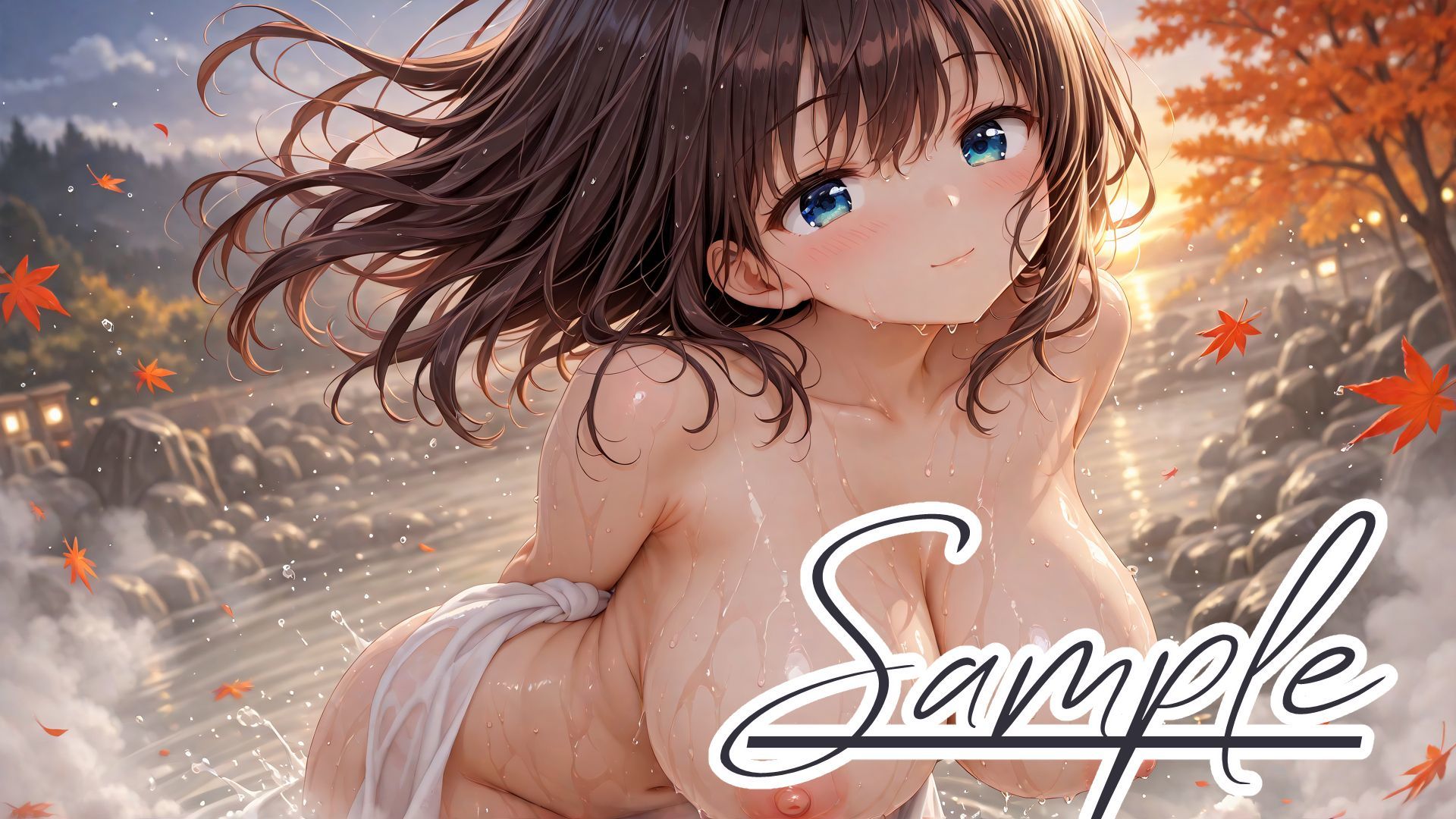 ひとりでまったり ぽかぽか露天風呂 - サンプル画像 10