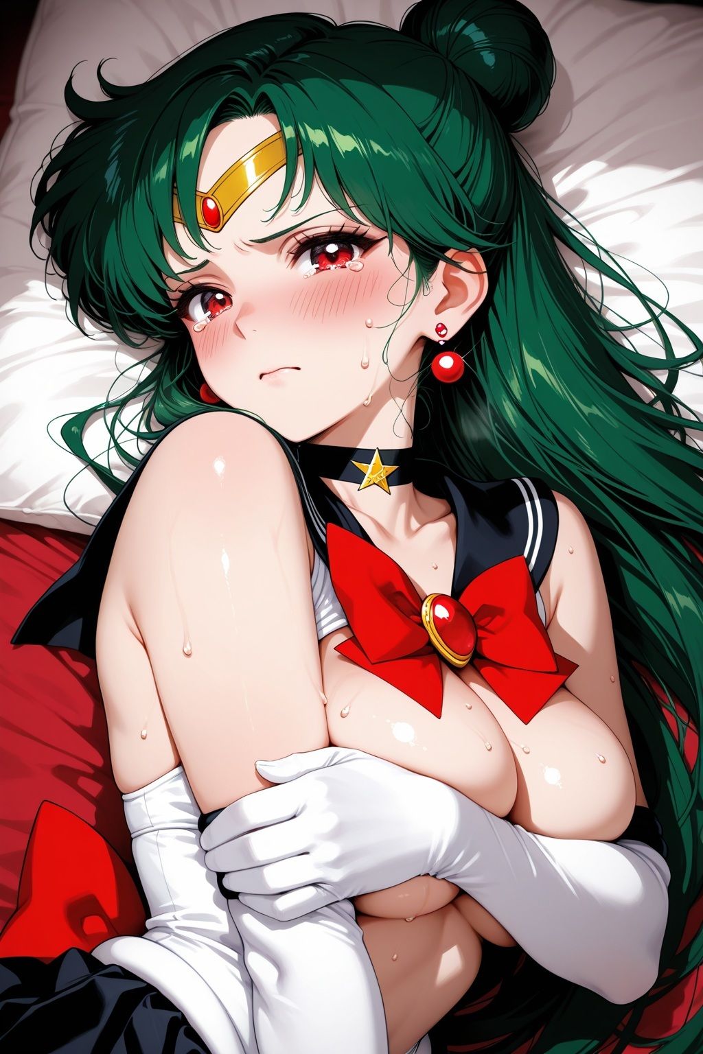 圧迫セックス種付けプレス セー●ープルート - サンプル画像 3