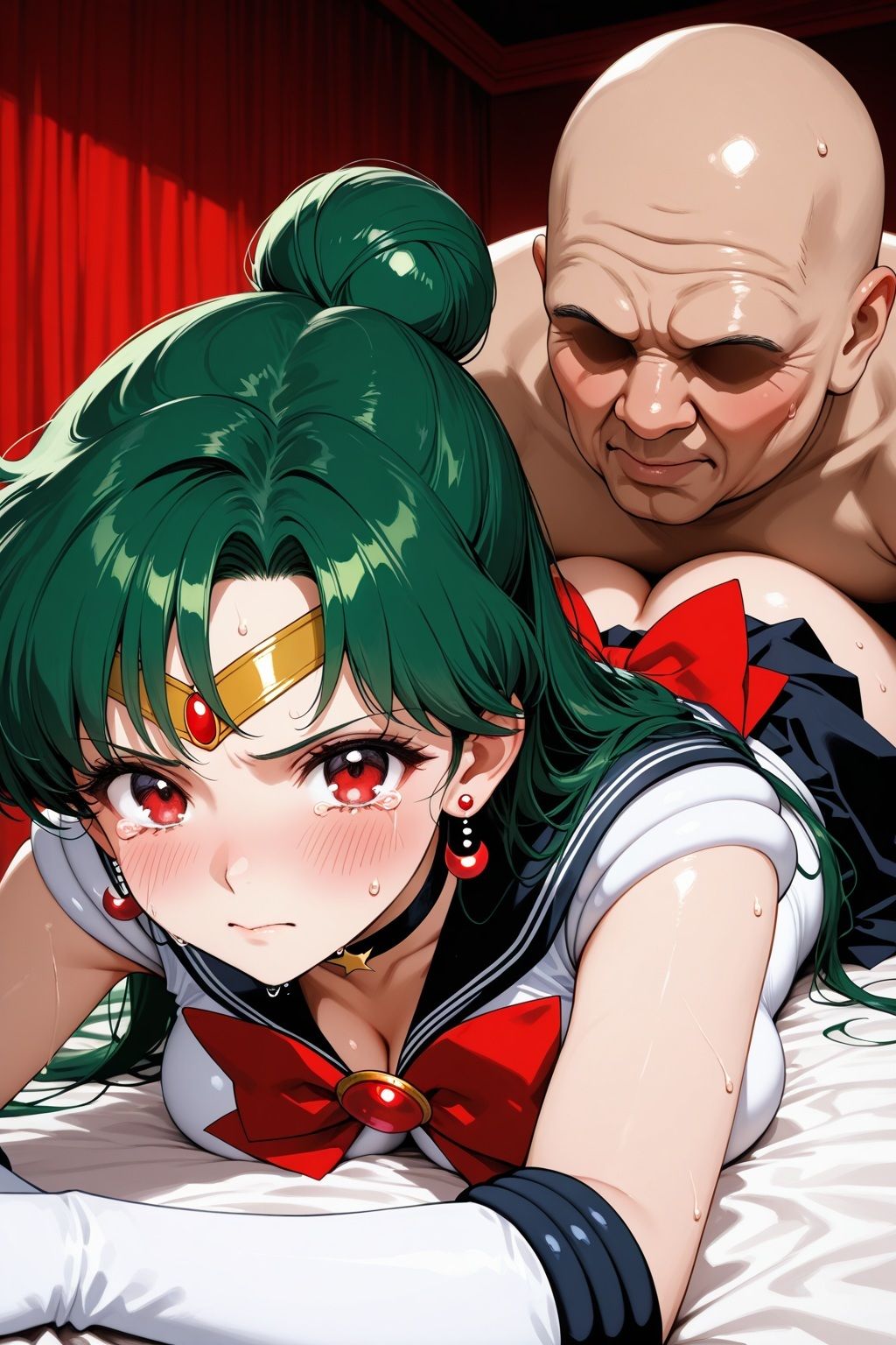 圧迫セックス種付けプレス セー●ープルート - サンプル画像 6