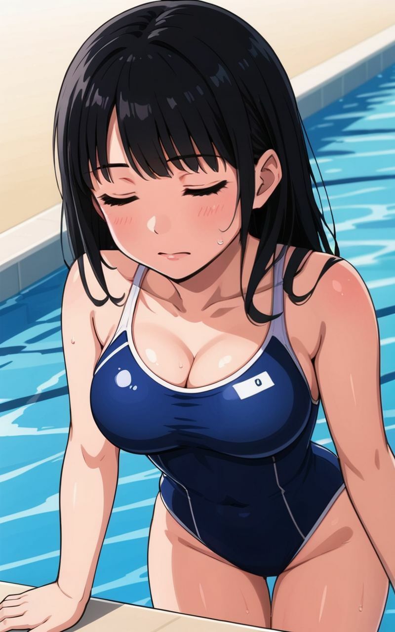 スク水JK孕ませ凌● - サンプル画像 1