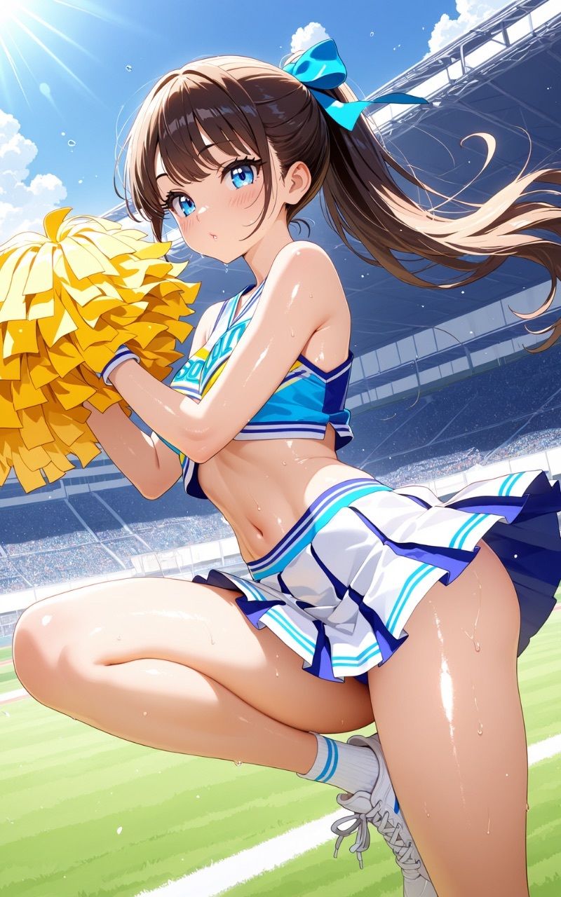 チアガールに種付けしてみた - サンプル画像 2