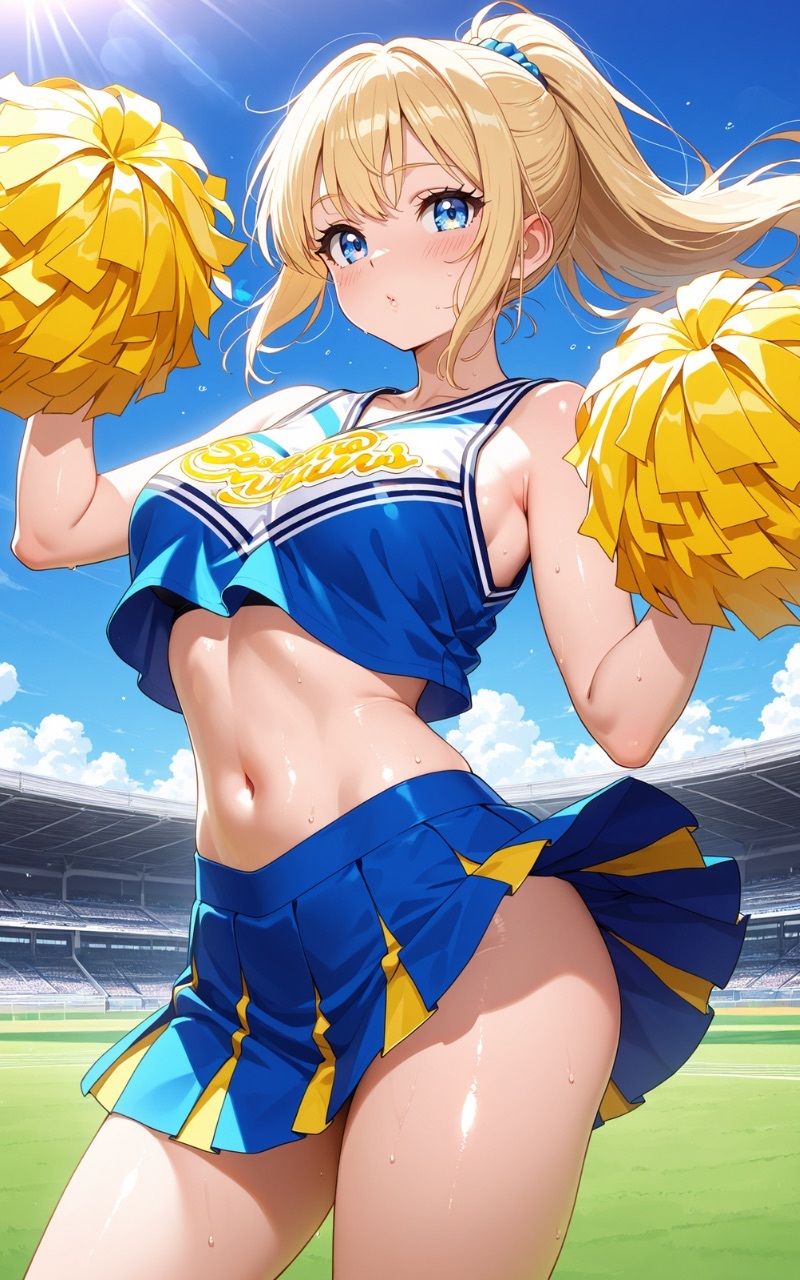 チアガールに種付けしてみた - サンプル画像 10