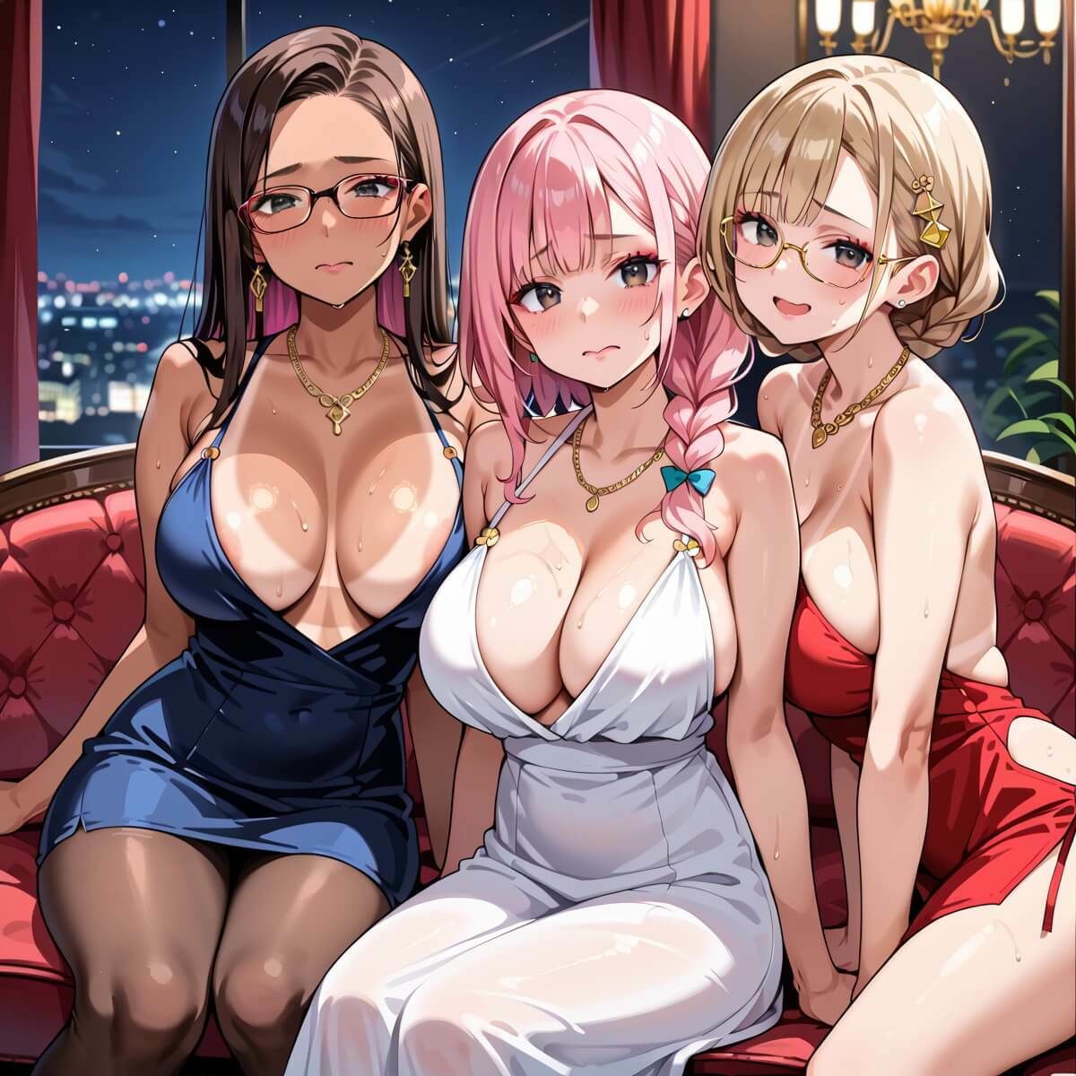 ギャルキャバで俺は天国が見えました2！250枚 - サンプル画像 10