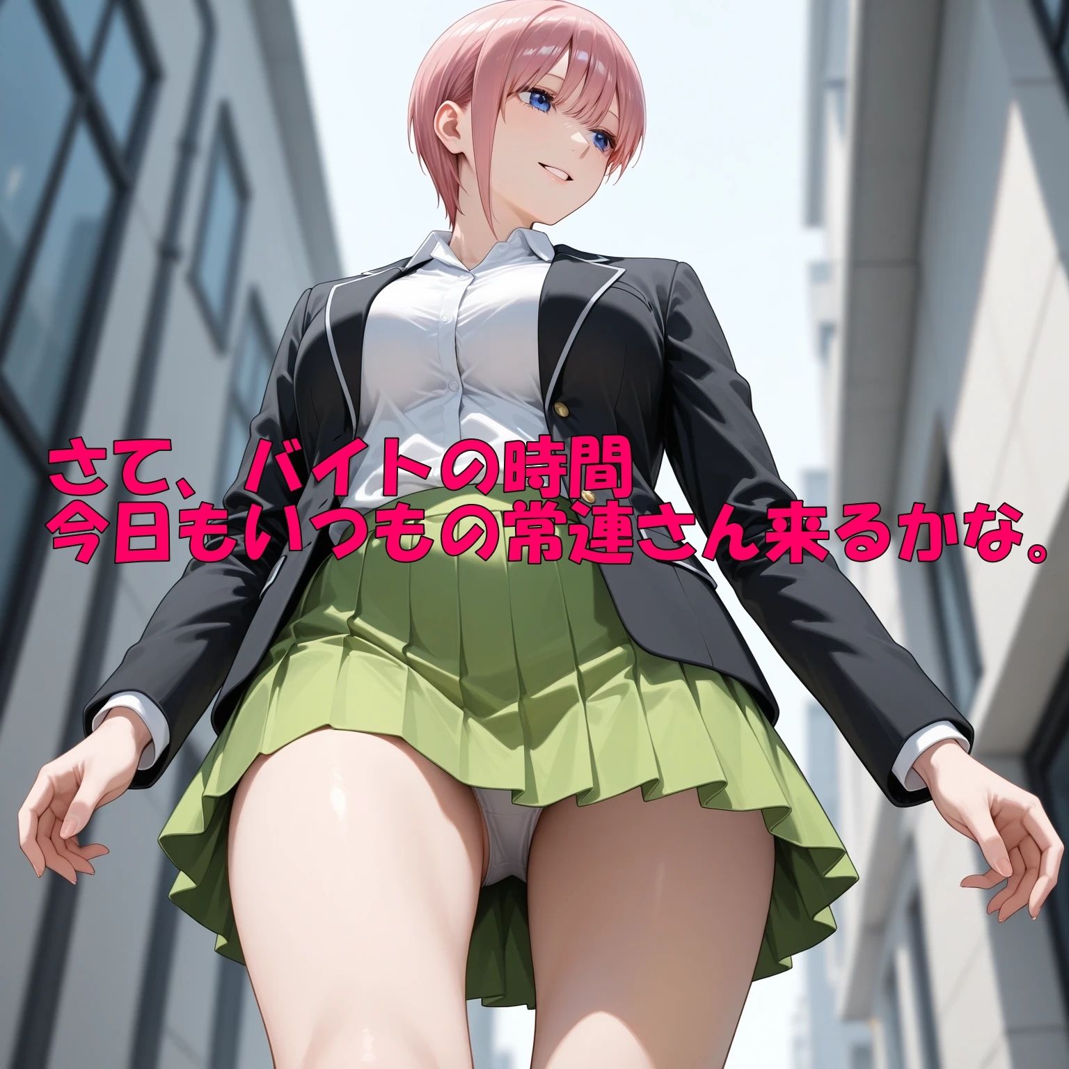 五等分のセフレ  中野〇花  AIイラスト集  あなたのセフレにして下さい - サンプル画像 1