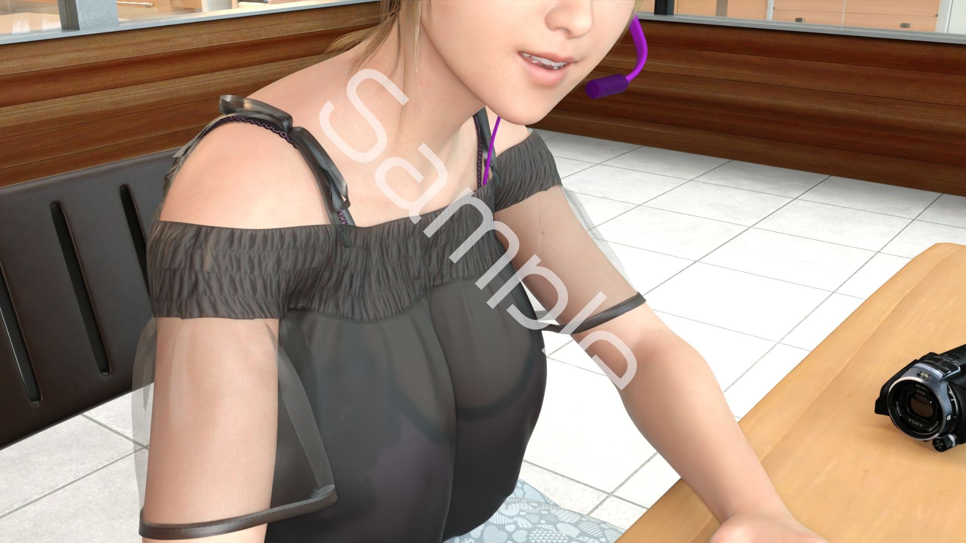 【▲100】日本語★廻里の自撮りWEBラジオ『廻里のGuriGuri（グリグリ）5thシーズン』＃007:！ASMRマイクでカップルのちょっとエッチな『ブラジャーからおっぱいを取りだして彼氏に乳首を舐めて吸って貰う』体験を再現★［日本語バージョン（ASMRパートも日本語！）］ - サンプル画像 7