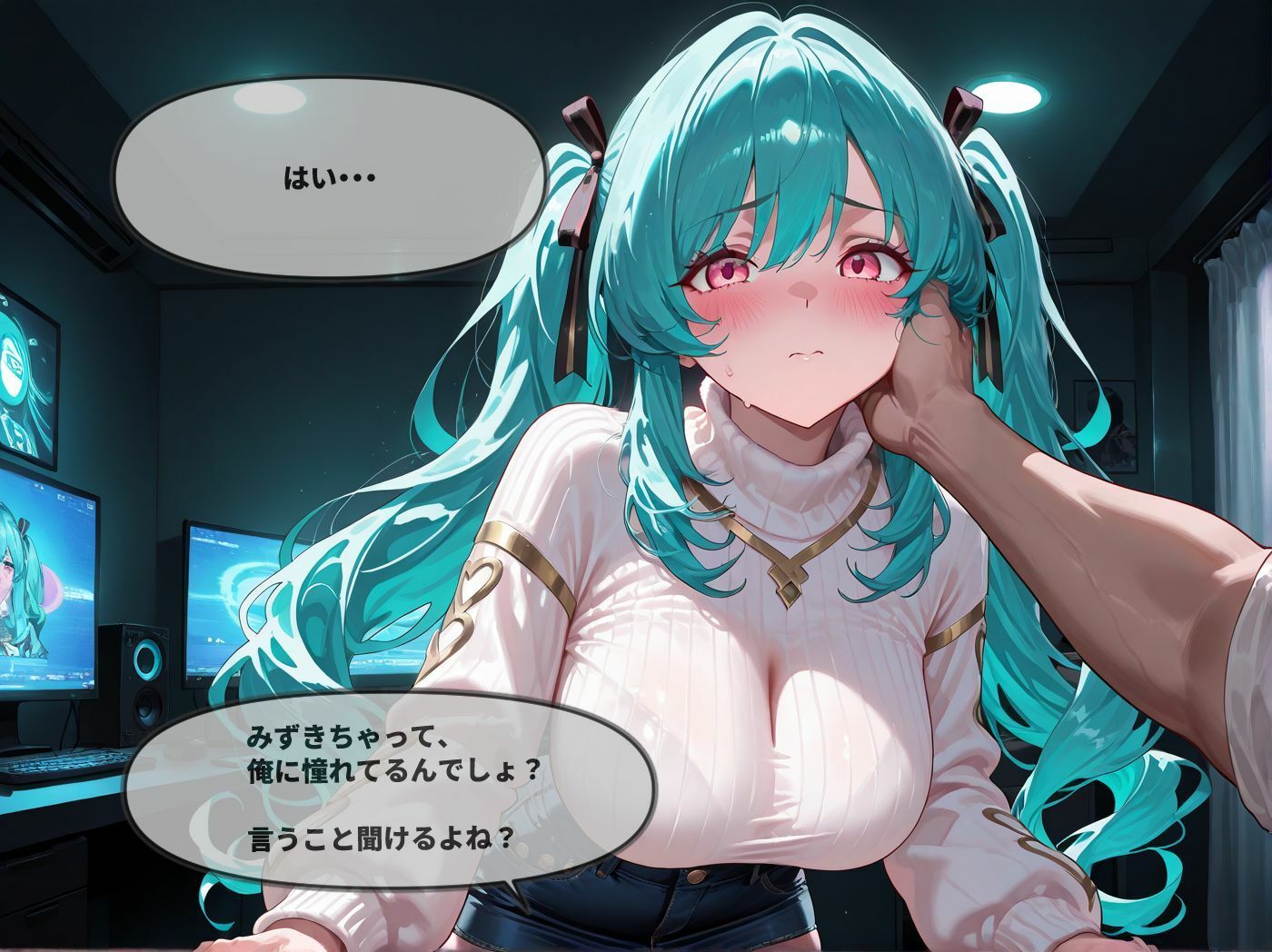 憧れの先輩にいいなりにされた巨乳学生  ‘憧れ‘が‘恐怖‘に変わる…！ - サンプル画像 5