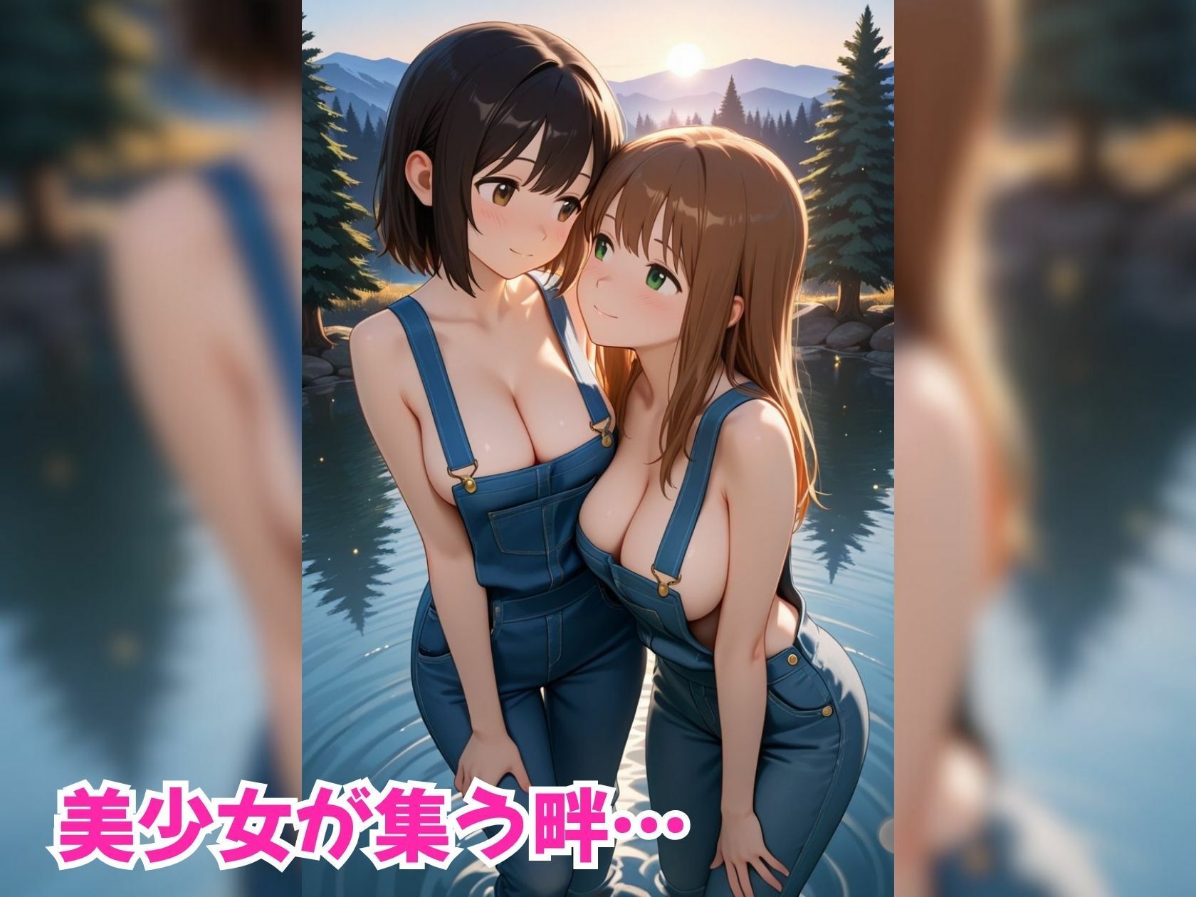 エッチが嫌いな美少女が、たった一日で百合堕ち、完堕ち。【縦長500枚】 - サンプル画像 3