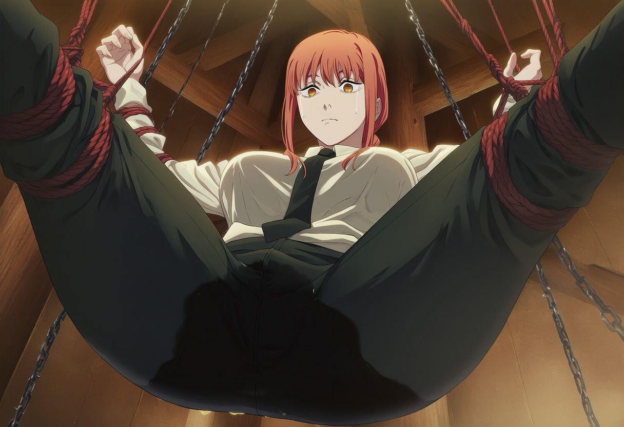 羞恥！監禁されたマ◯マの拘束！失禁！脱糞！ - サンプル画像 2