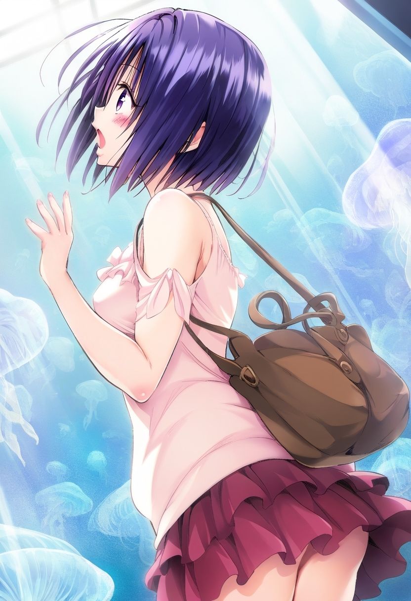 楽園計画美少女と水族館デートで仲良し - サンプル画像 2