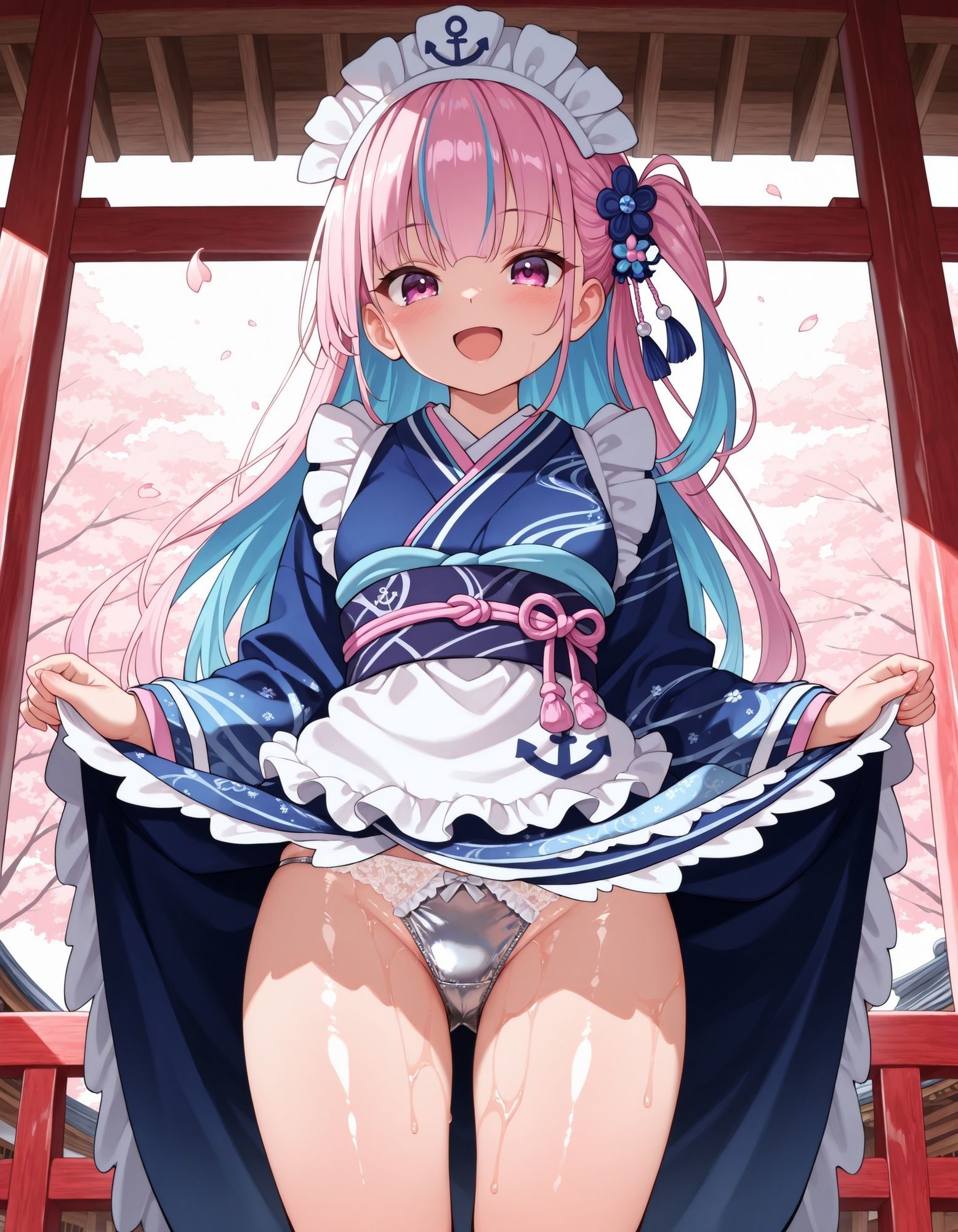 湊あ〇あのパンチラ - サンプル画像 1