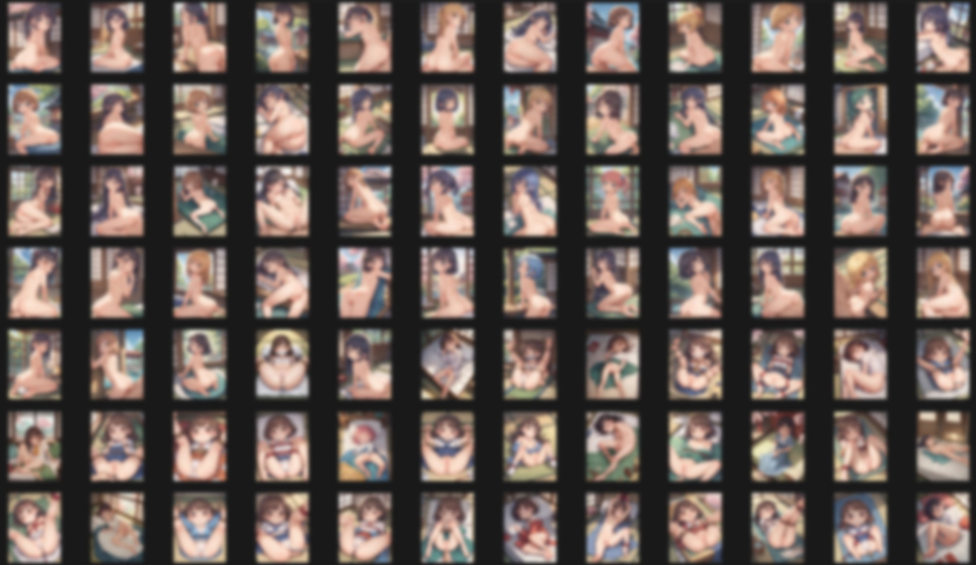 【4K HD120枚】田舎のH大好きなドスケベ女子たち - サンプル画像 1