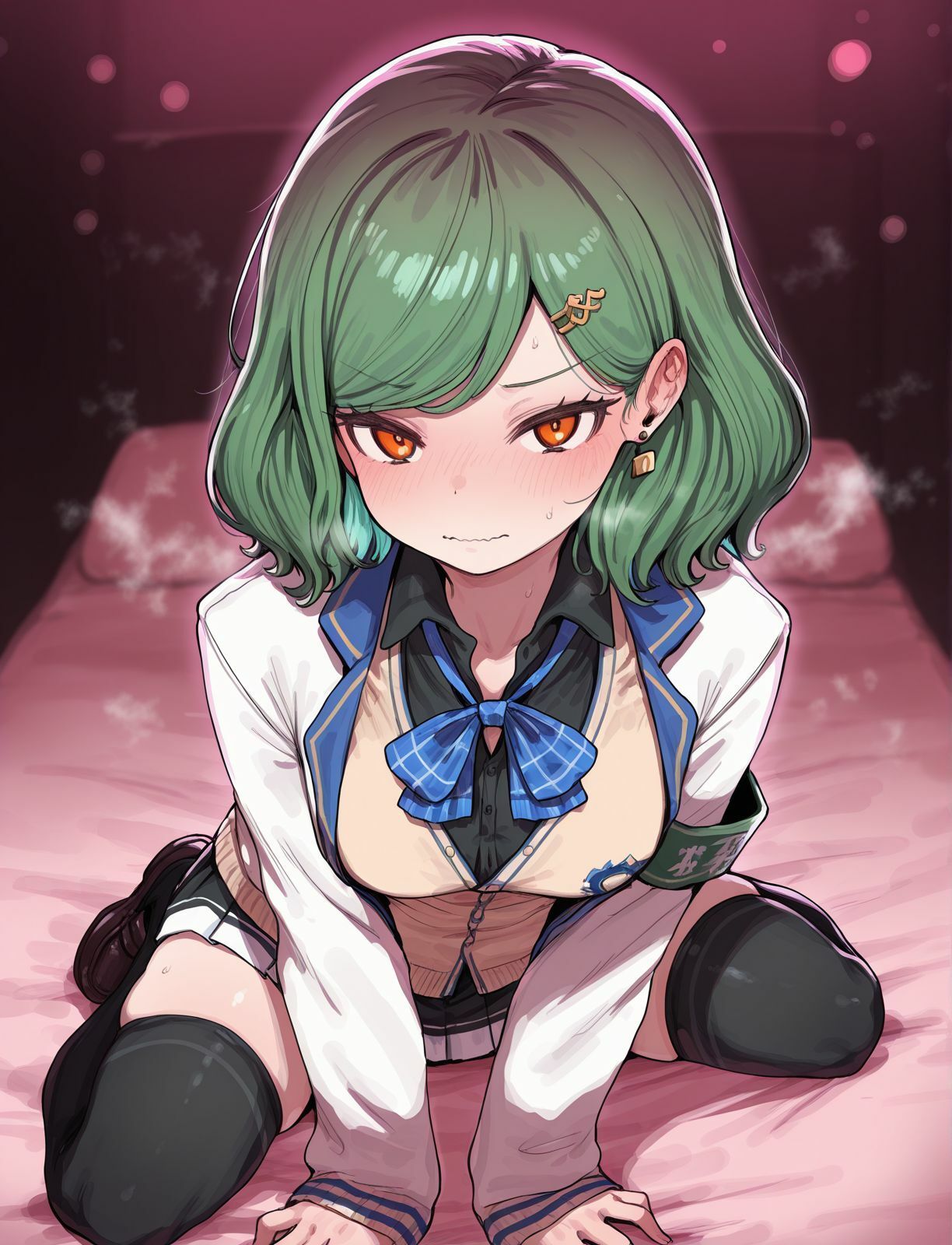 【北〇路ヒスイ】ハメ撮り流出【制服】 - サンプル画像 1