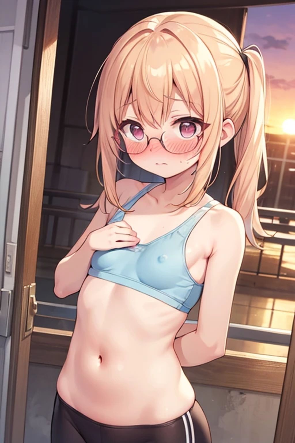 スポブラの専属モデルになったら【着エロ】どころじゃなかった件 - サンプル画像 5