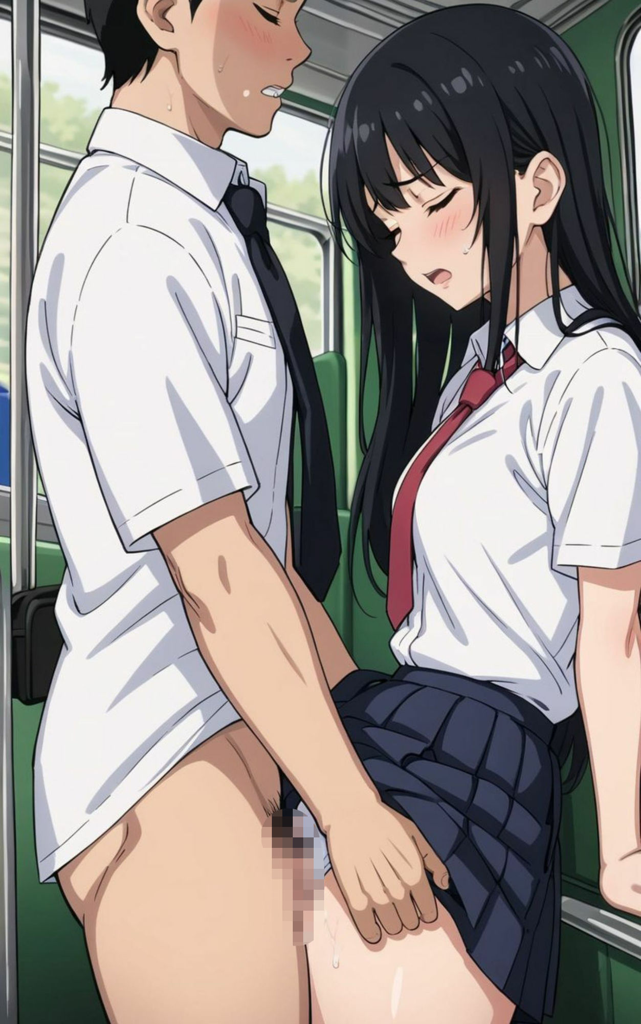 女子校生は痴●され快楽に目覚める - サンプル画像 7