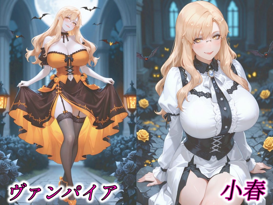 京香・結花・小春 Halloween Collection ヴァンパイア＆ホラーウェディング - サンプル画像 3
