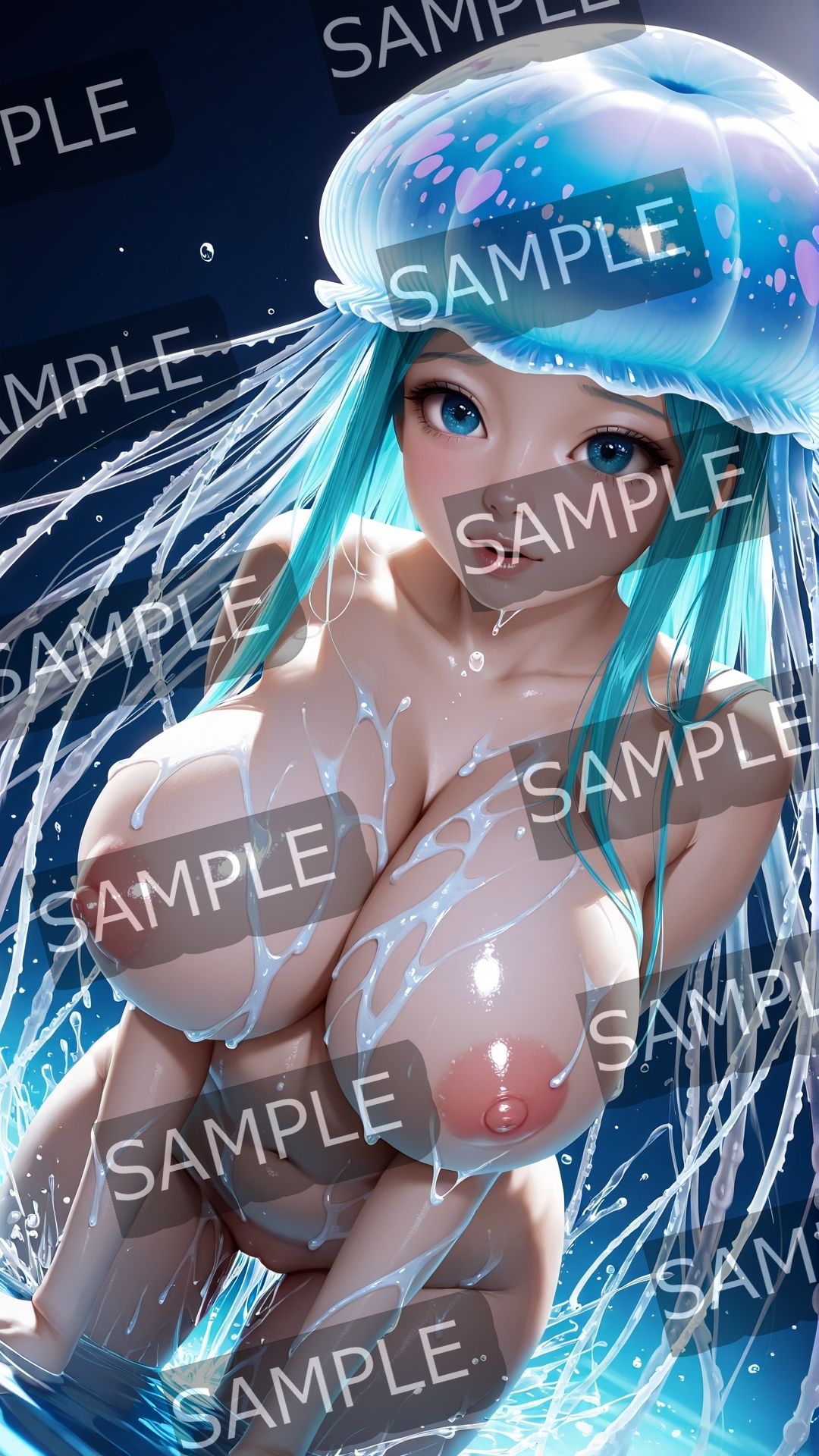 クラゲ娘192枚セット - サンプル画像 4