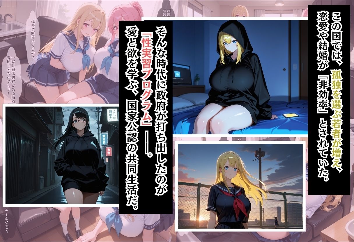 性実習プログラムーセックスが義務教育になった話〜欲望のスク水編〜 - サンプル画像 1