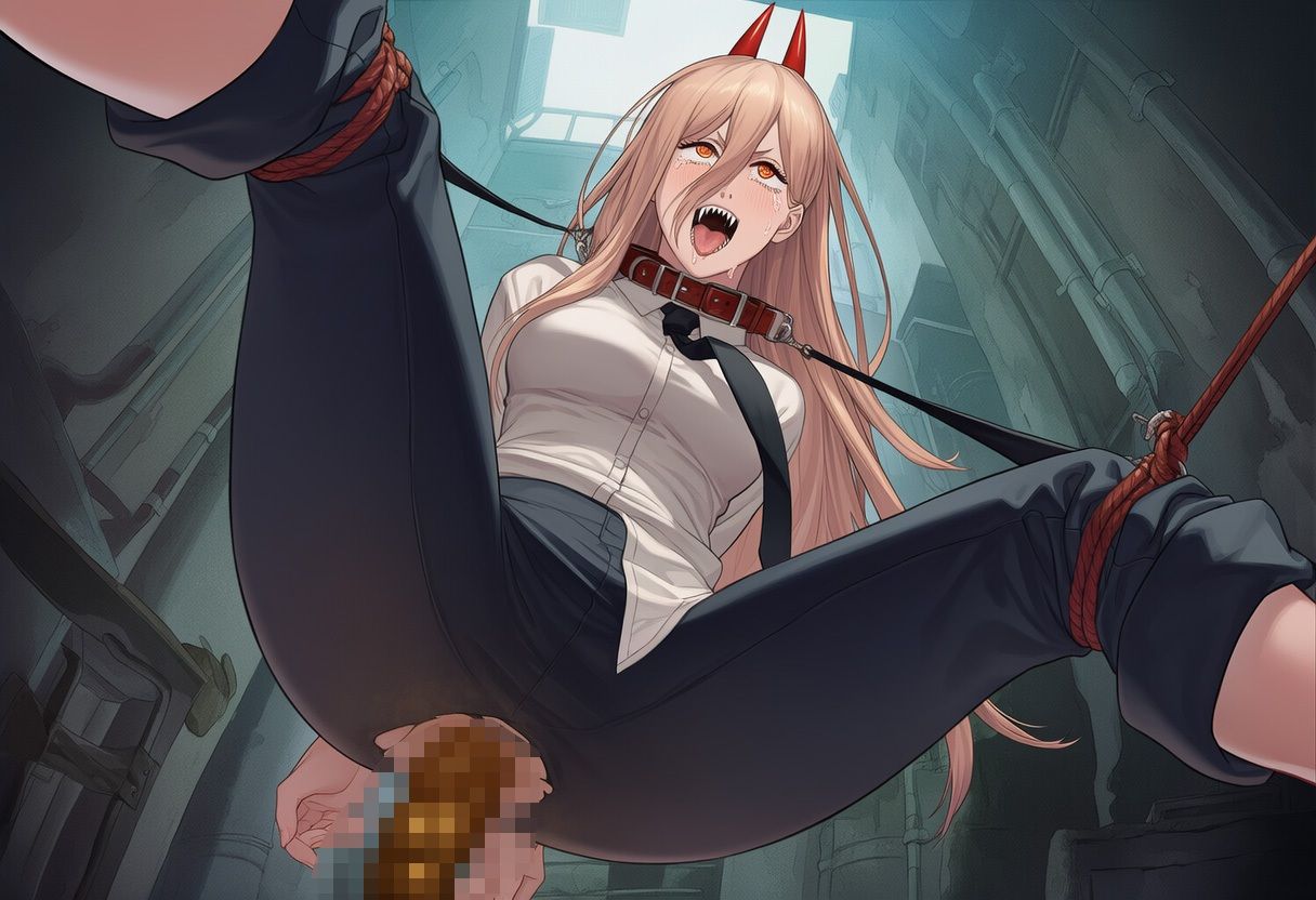 羞恥！監禁されたパ◯ーの拘束！失禁！脱糞 - サンプル画像 3