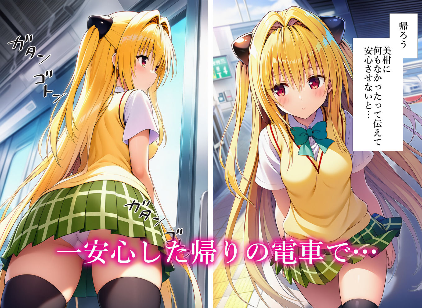 催〇列車  電車に乗っただけなのに  ヤ〇編 - サンプル画像 2