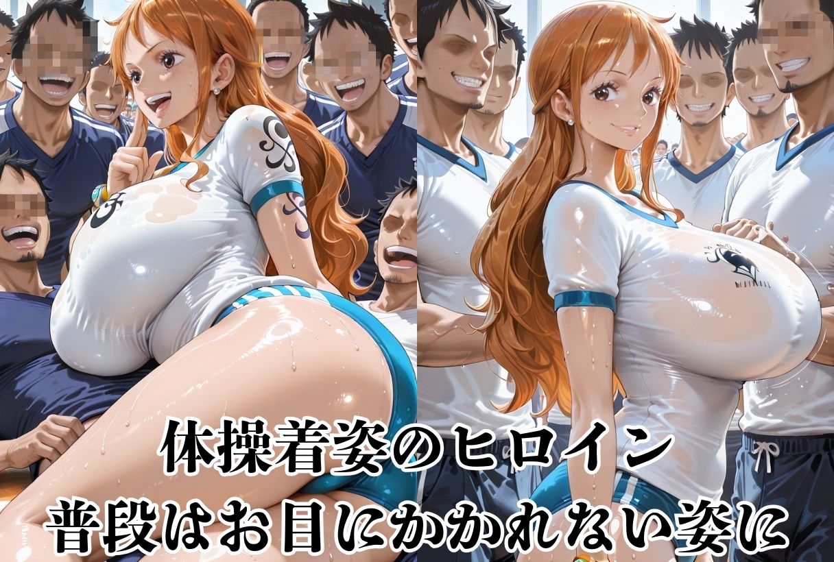 爆乳体操着姿のマドンナを集団で●す - サンプル画像 1