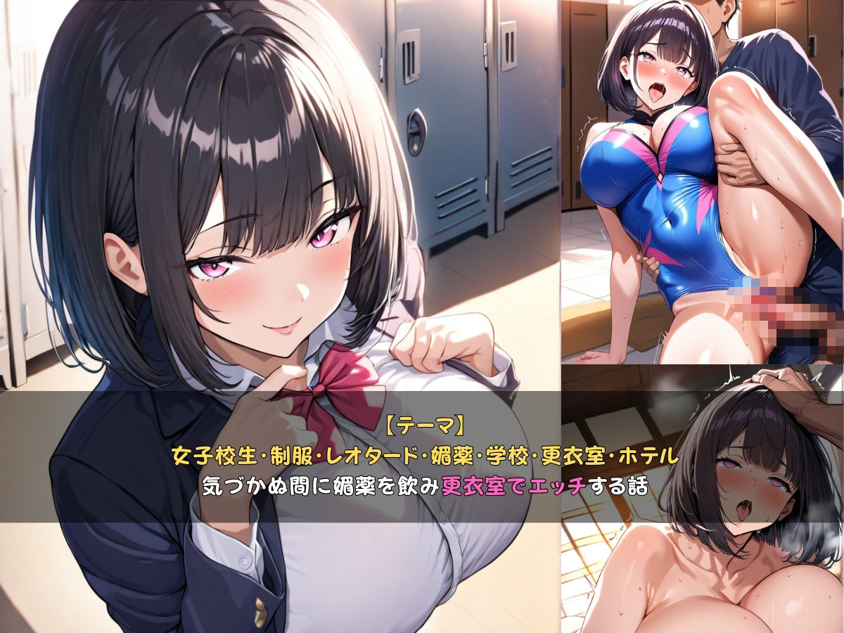 狙われた女子校生新体操部編 ─顧問の指導で一日中イかされ続けトロトロにされる巨乳JK─ - サンプル画像 3