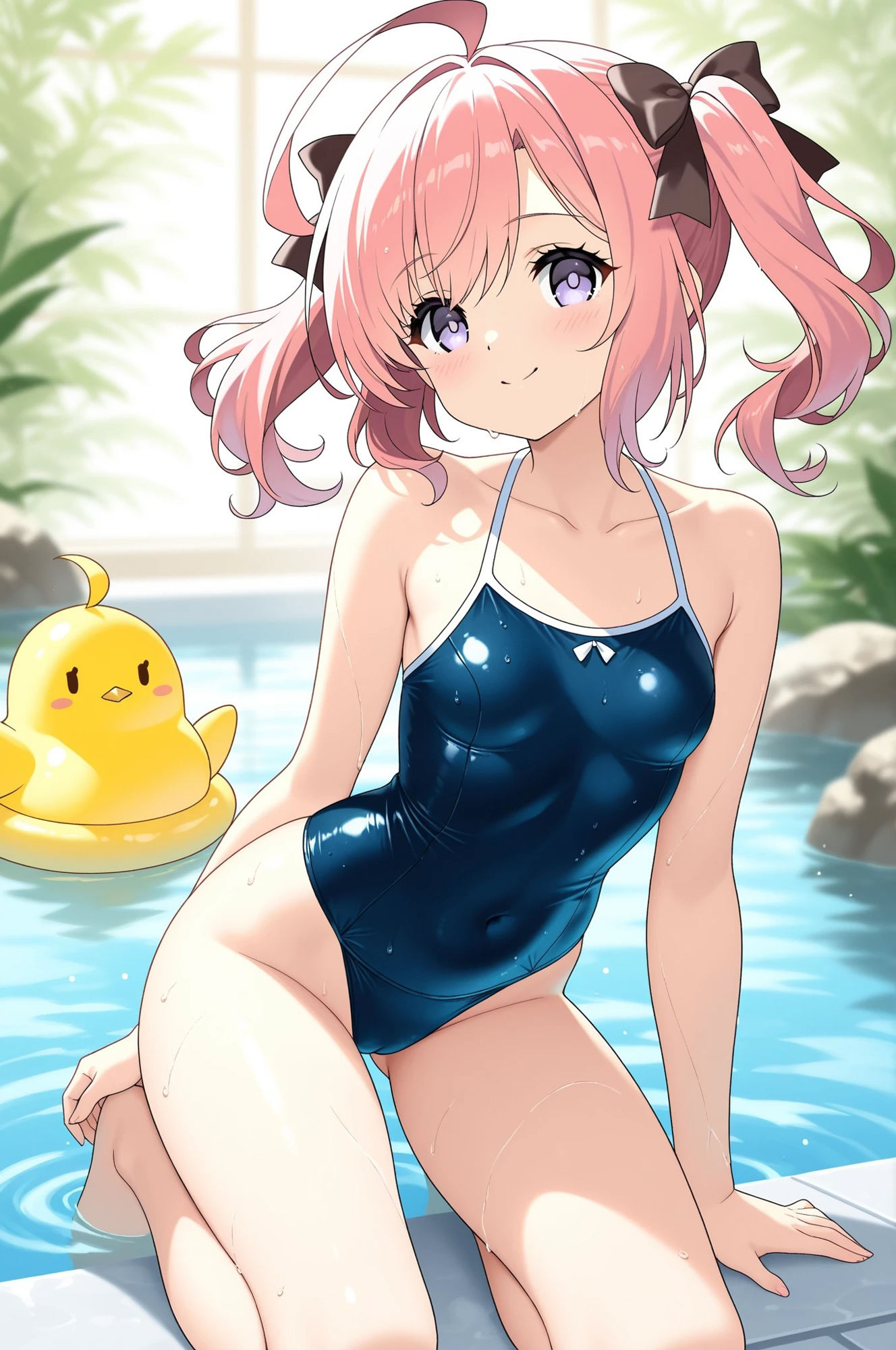 虹かけ誌  アズールレーン  イラスト集9 サラトガ    指揮官。サラトガは対魔忍ではありません - サンプル画像 5