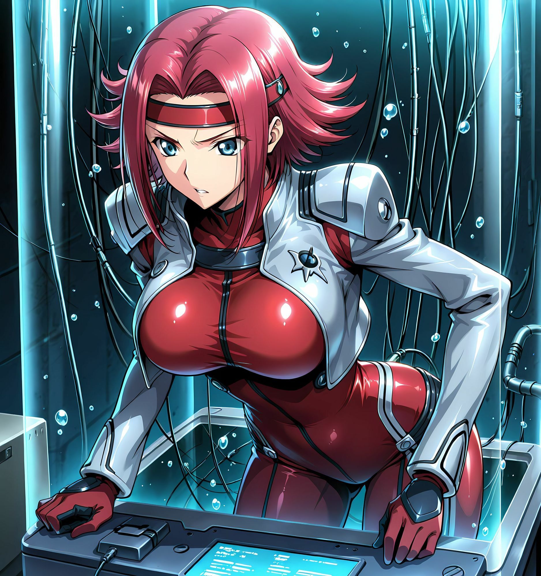 カレン洗脳機械姦・悪堕ち淫乱化搾精 - サンプル画像 3