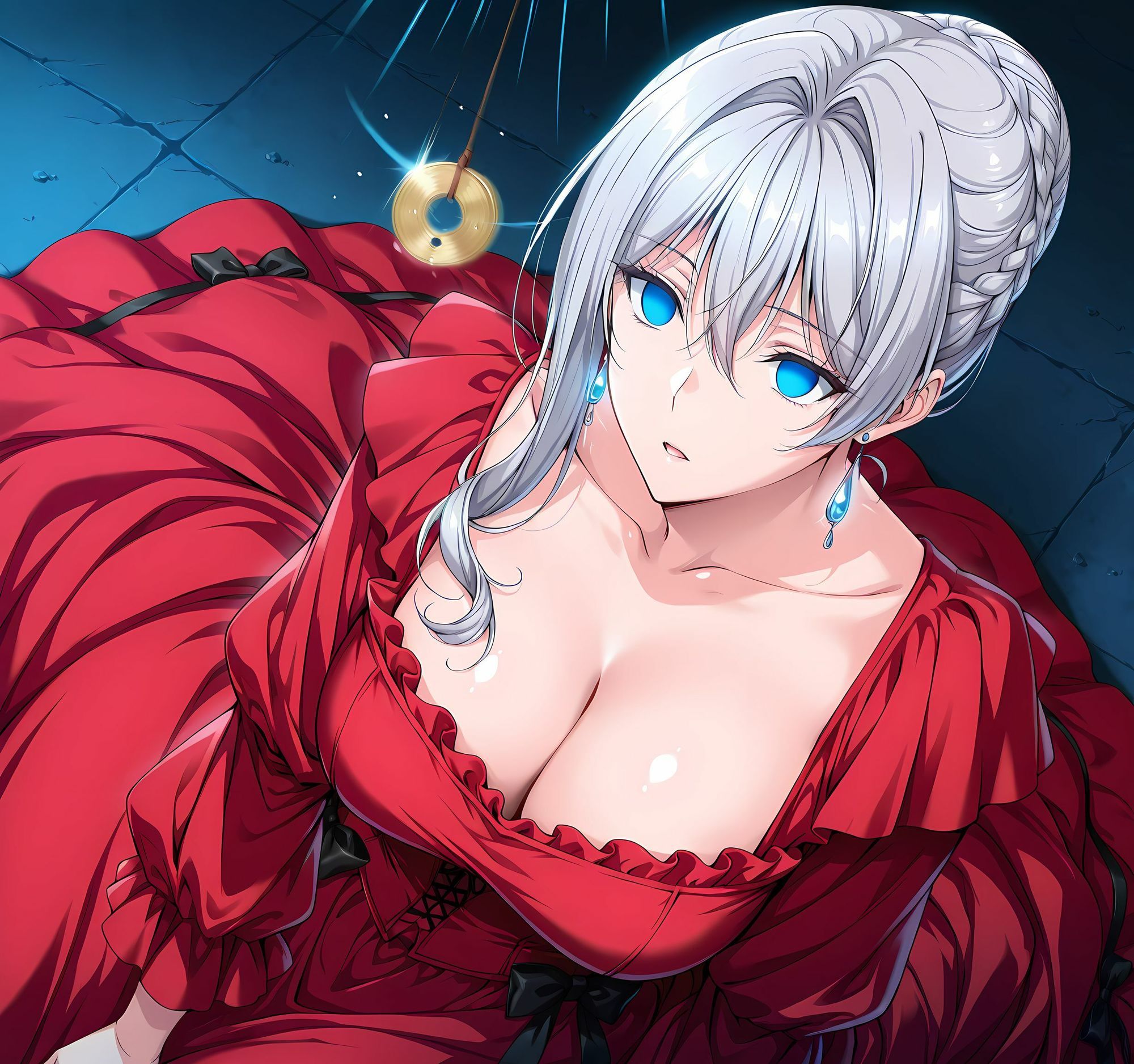 お嬢様触手拘束洗脳・メス堕ち孕ませ - サンプル画像 3