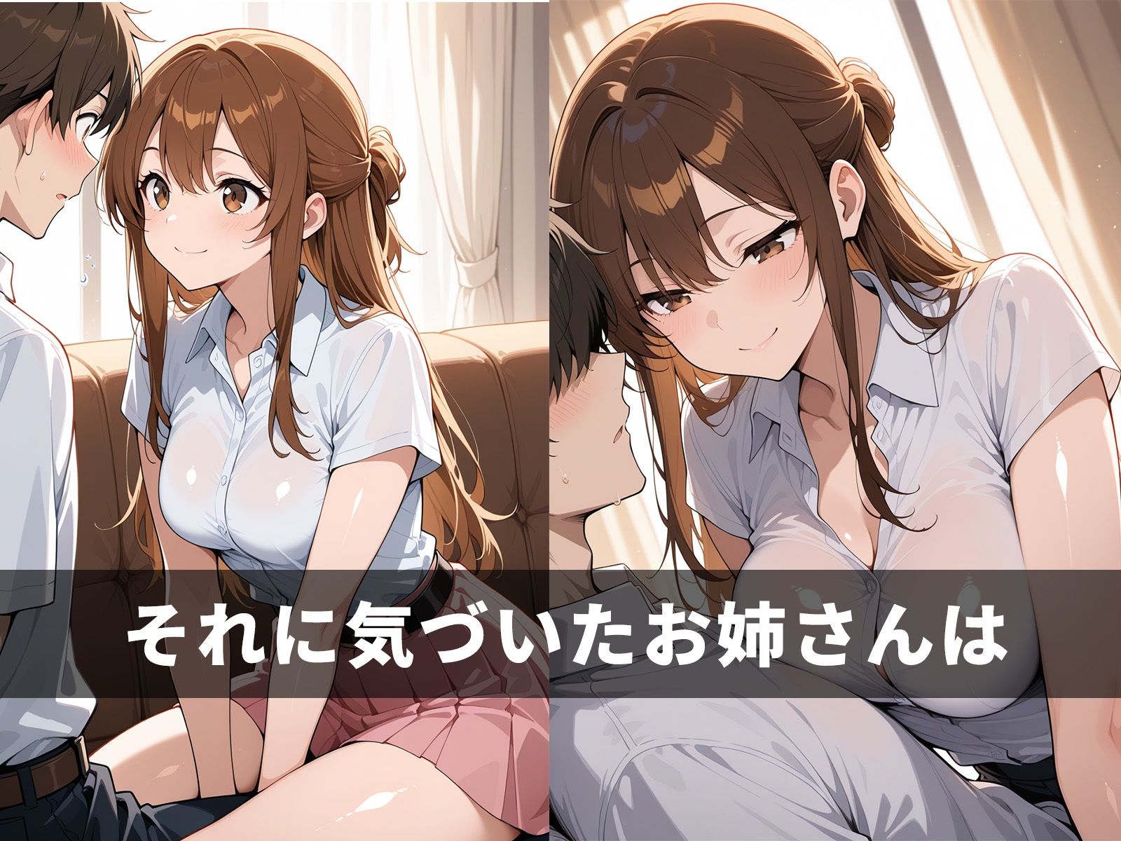 僕の家庭教師はHな女子大生優しく生ハメ筆おろし - サンプル画像 4