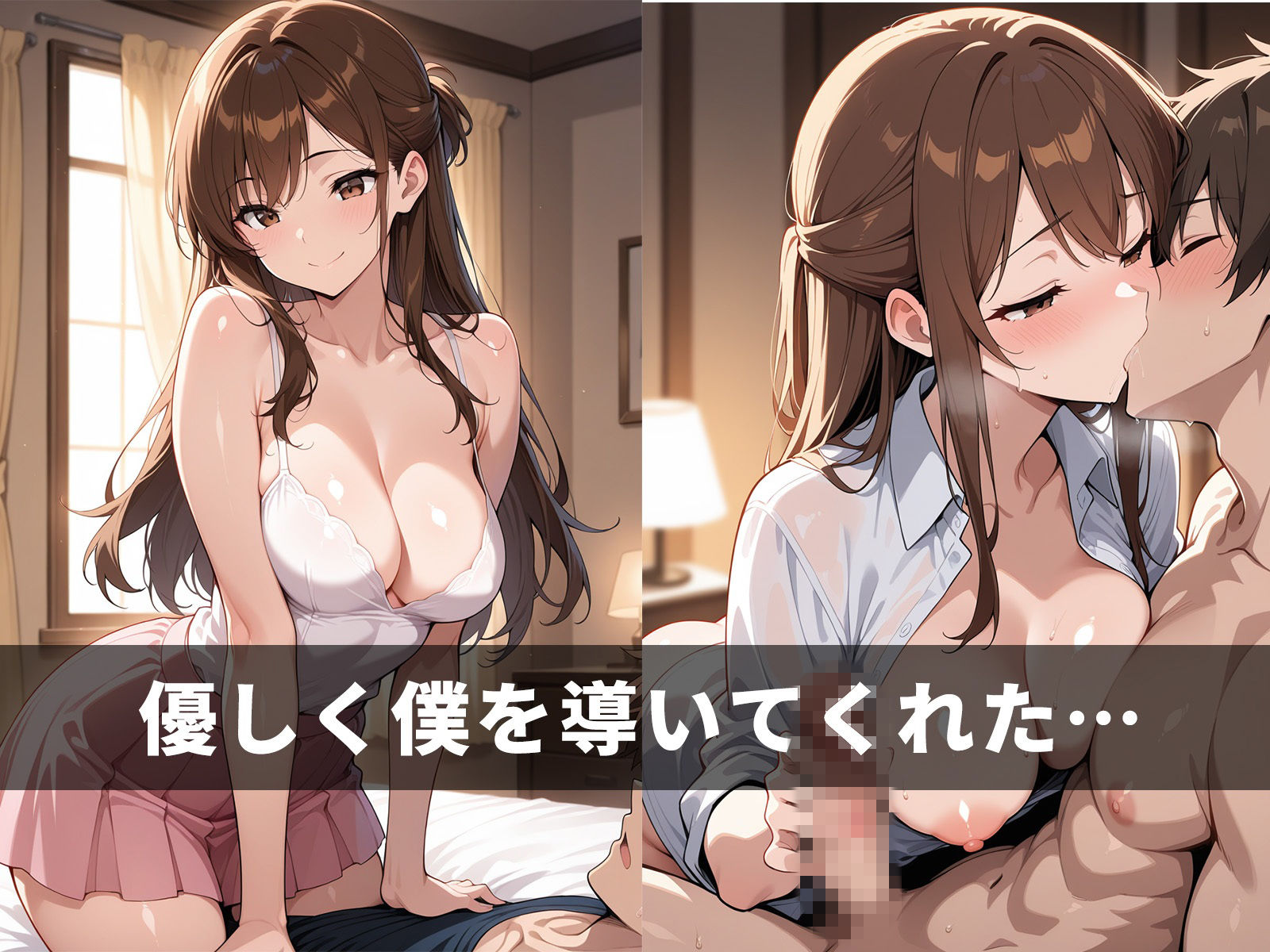 僕の家庭教師はHな女子大生優しく生ハメ筆おろし - サンプル画像 5