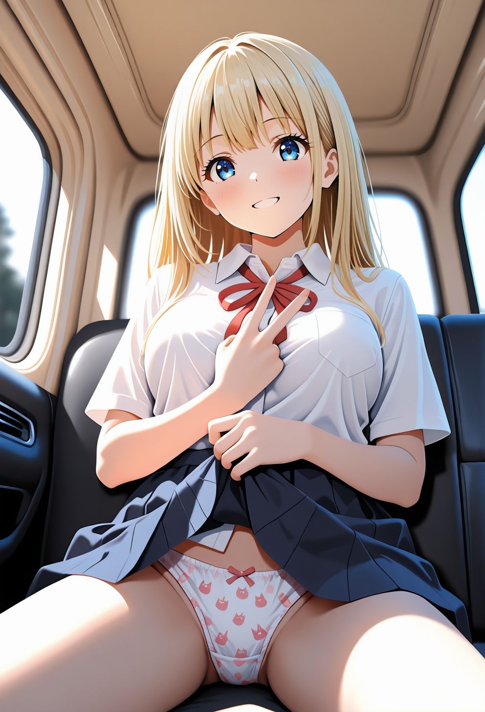 ギャルの彼女といちゃいちゃ温泉旅行！くるまでも、ふろでも、ベッドでも、エッチしすぎた二日間 - サンプル画像 4