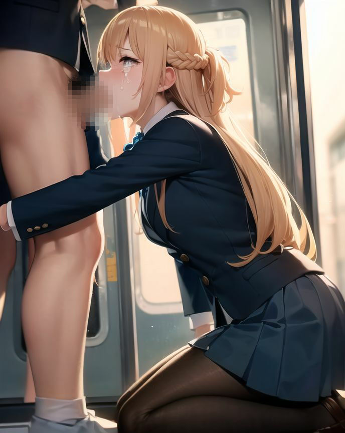 アスナの痴●電車 - サンプル画像 8
