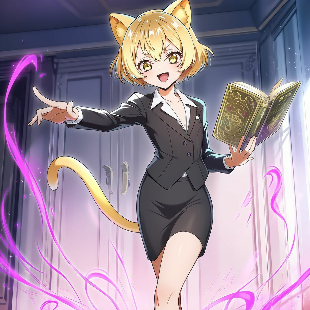 もっと大きくなりたくて異世界から転移して来たケットシー_出会い編 - サンプル画像 1