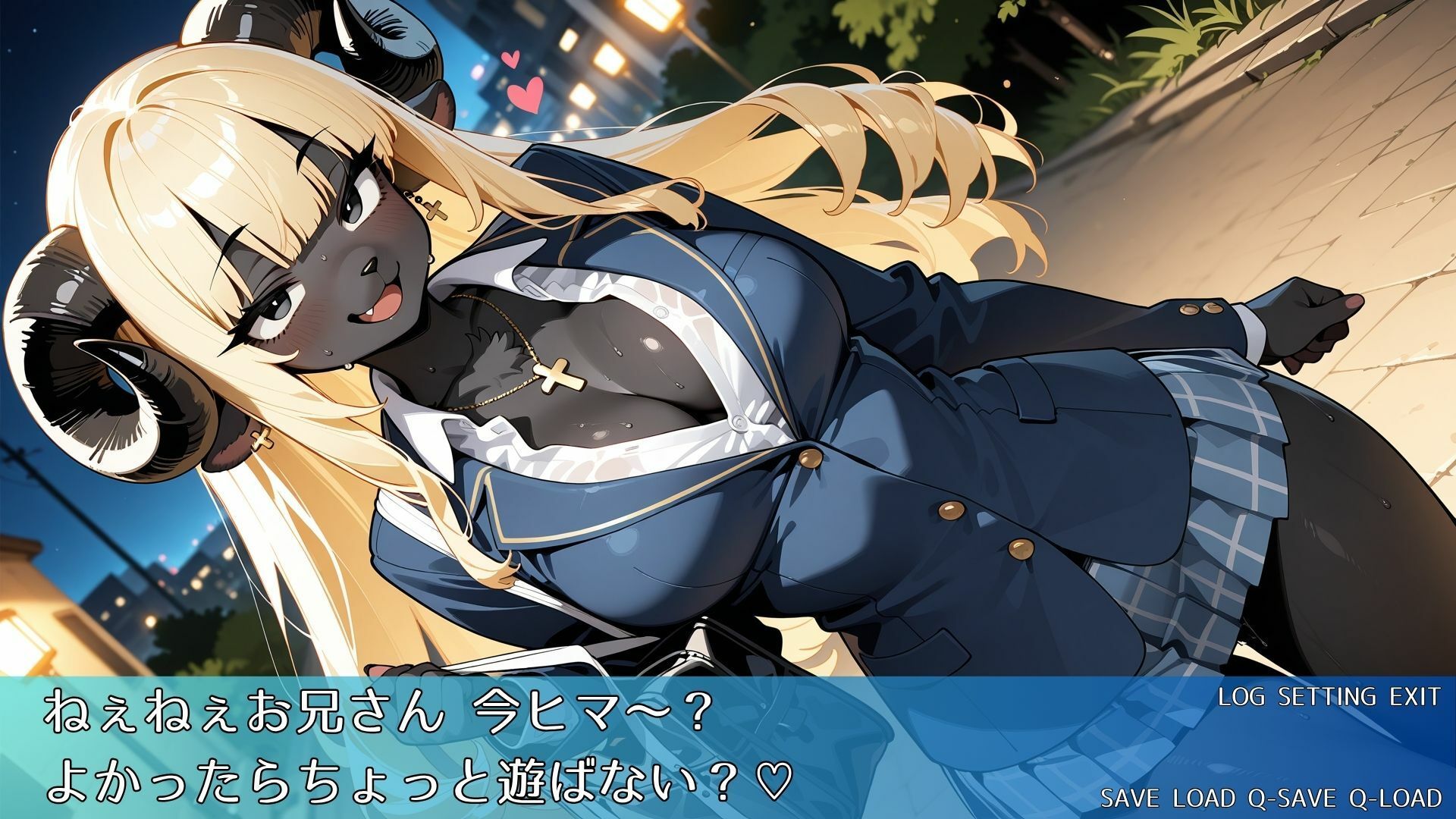 黒ヒツジちゃんがお小遣い稼ぎを頑張るCG集 - サンプル画像 1