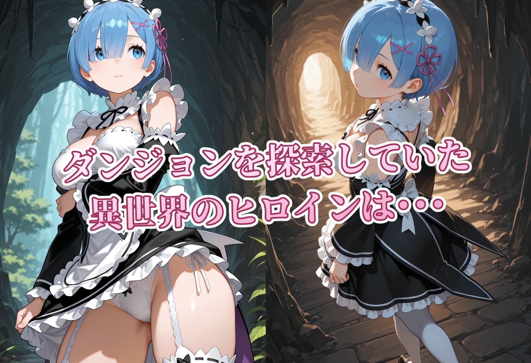 異世界で奴●堕ちしたヒロイン レ〇編 - サンプル画像 1