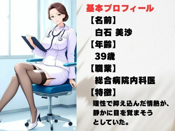 背徳】白衣を脱いだ夜、美沙先生の理性が崩れた日 - サンプル画像 1
