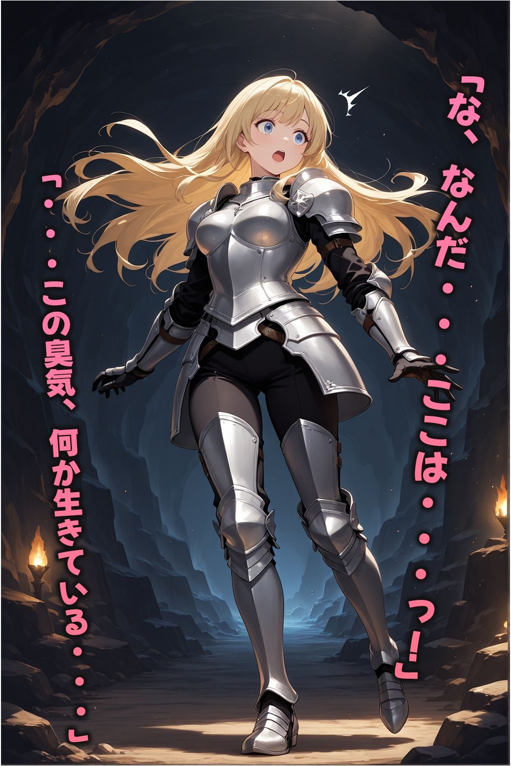 異世界転移したら触手の迷宮なんですけど！？3 -女騎士編- - サンプル画像 1