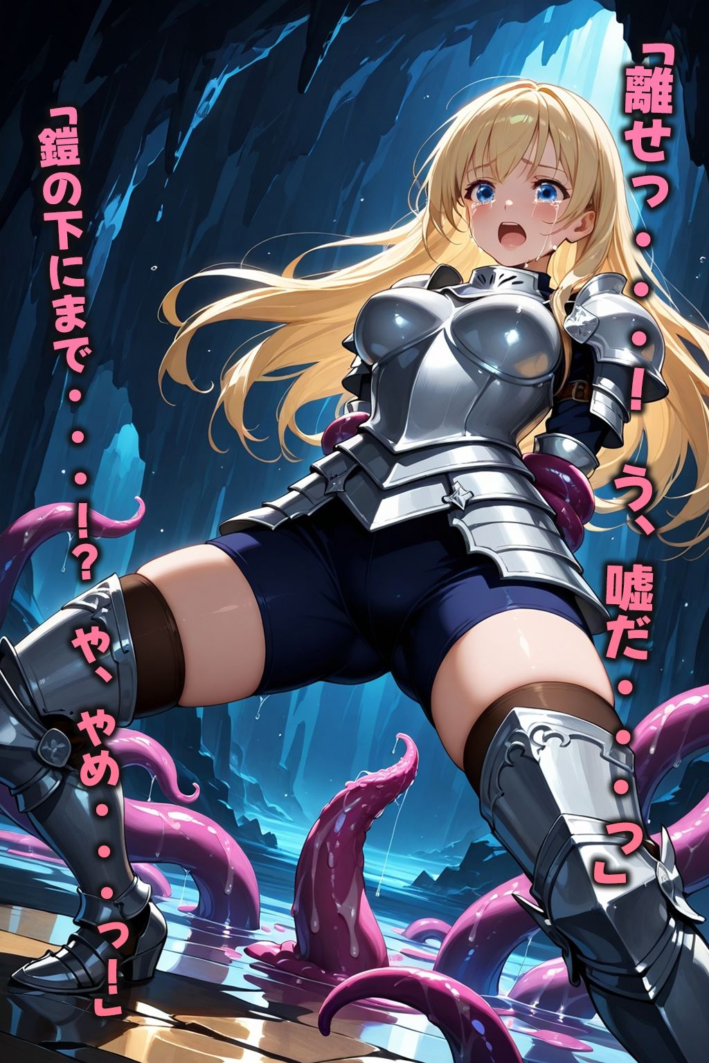 異世界転移したら触手の迷宮なんですけど！？3 -女騎士編- - サンプル画像 2