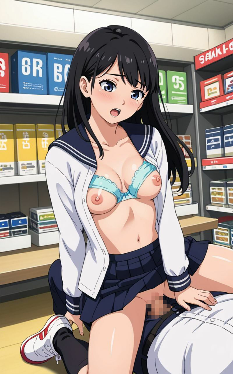 性処理肉便器にされた万引きJKたち - サンプル画像 10