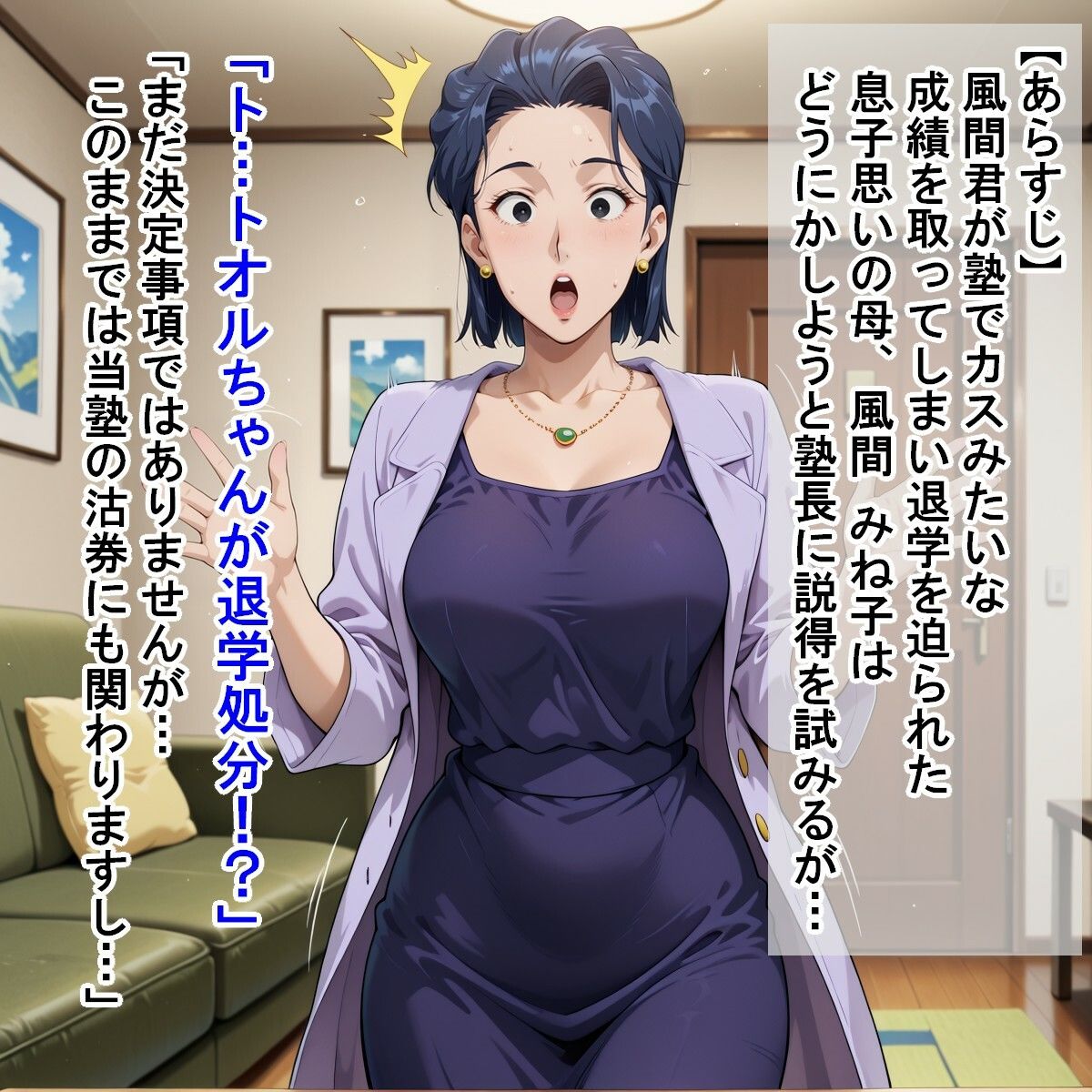 風〇 み〇子（ク〇ヨンし〇ちゃん） - サンプル画像 1