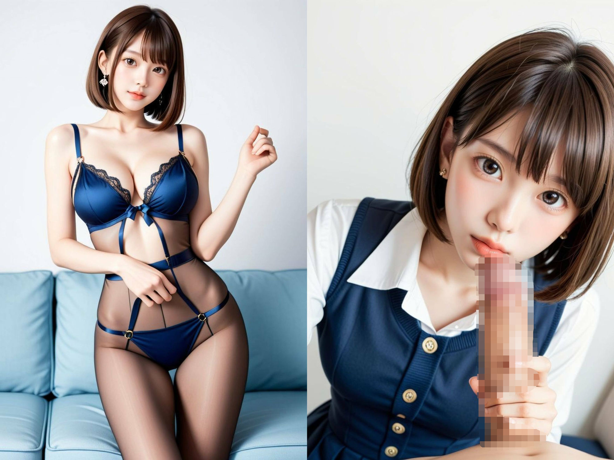 密室誘惑 - オフィスレディの視線が溶かす禁断の瞬間 - サンプル画像 6