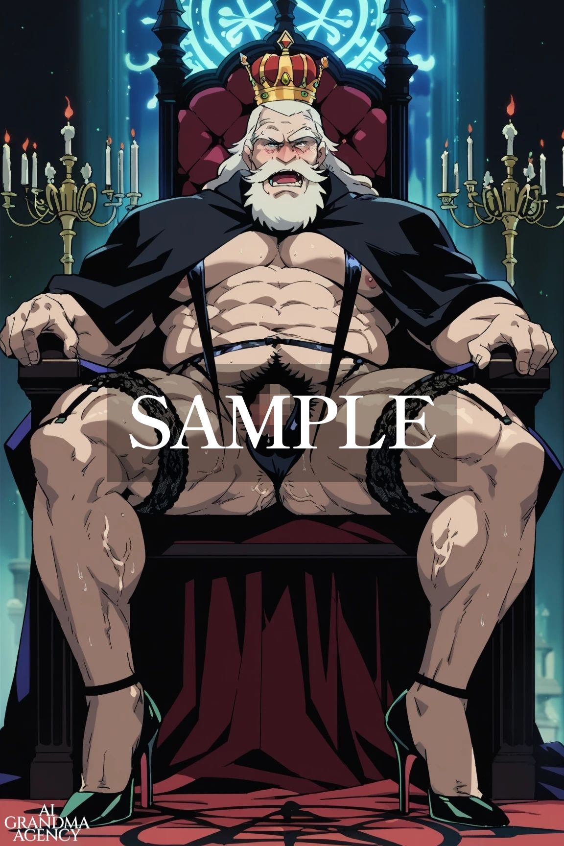 とにかく爺が射精しまくる - サンプル画像 6