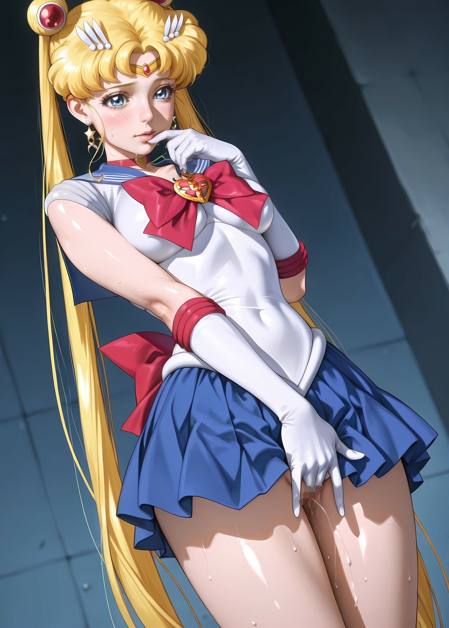 ヒロインえちえちCG集  ー美少女戦士セー〇ームーン編ー - サンプル画像 8