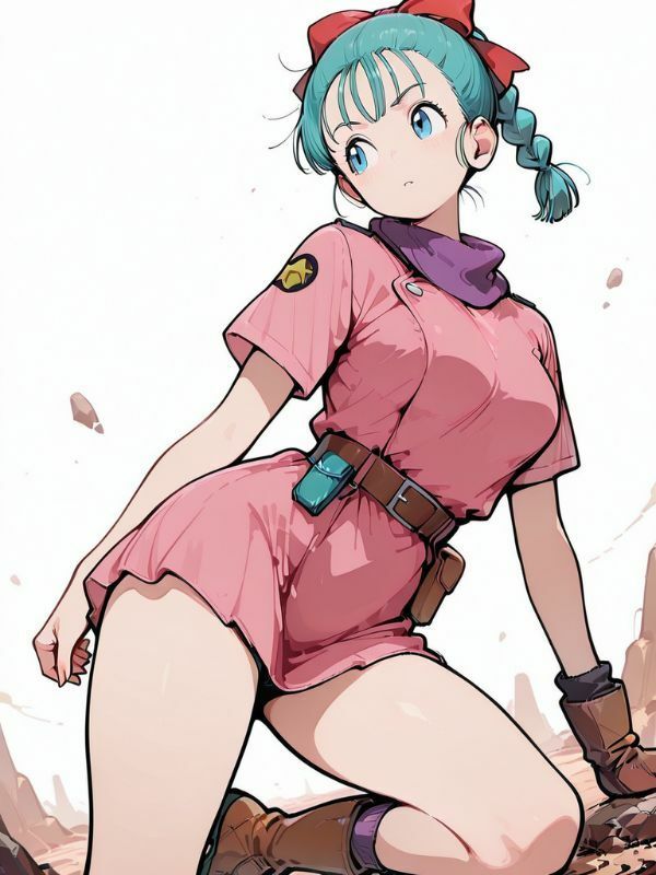 ブルマ/Bulma - ピンクドレス/ pink dress - サンプル画像 1