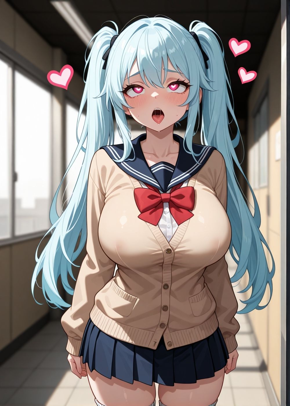 催〇メス堕ち女子校生 - サンプル画像 1